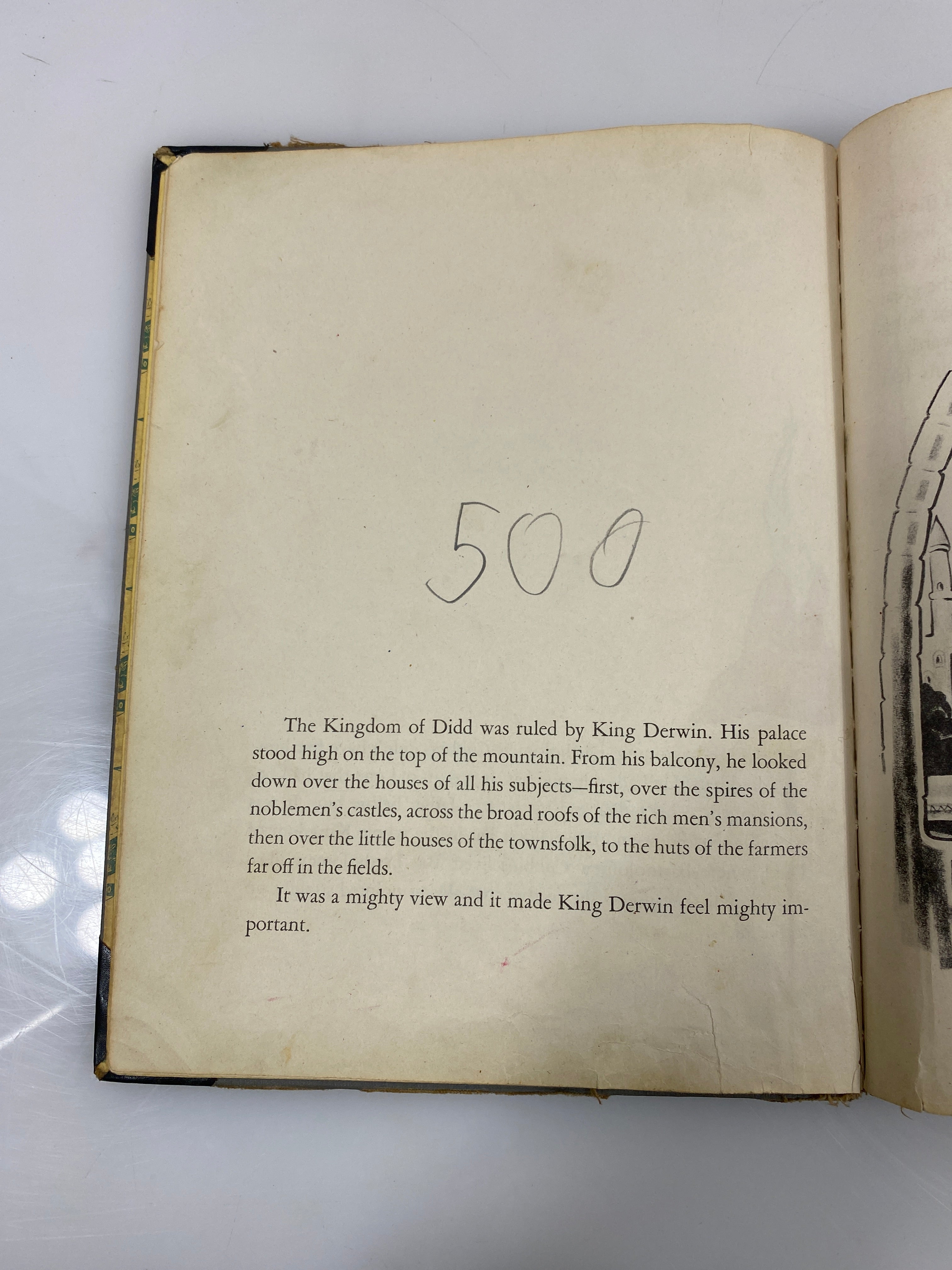 The 500 Hats of Batholomew Cubbins by Dr Seuss 1938 HC