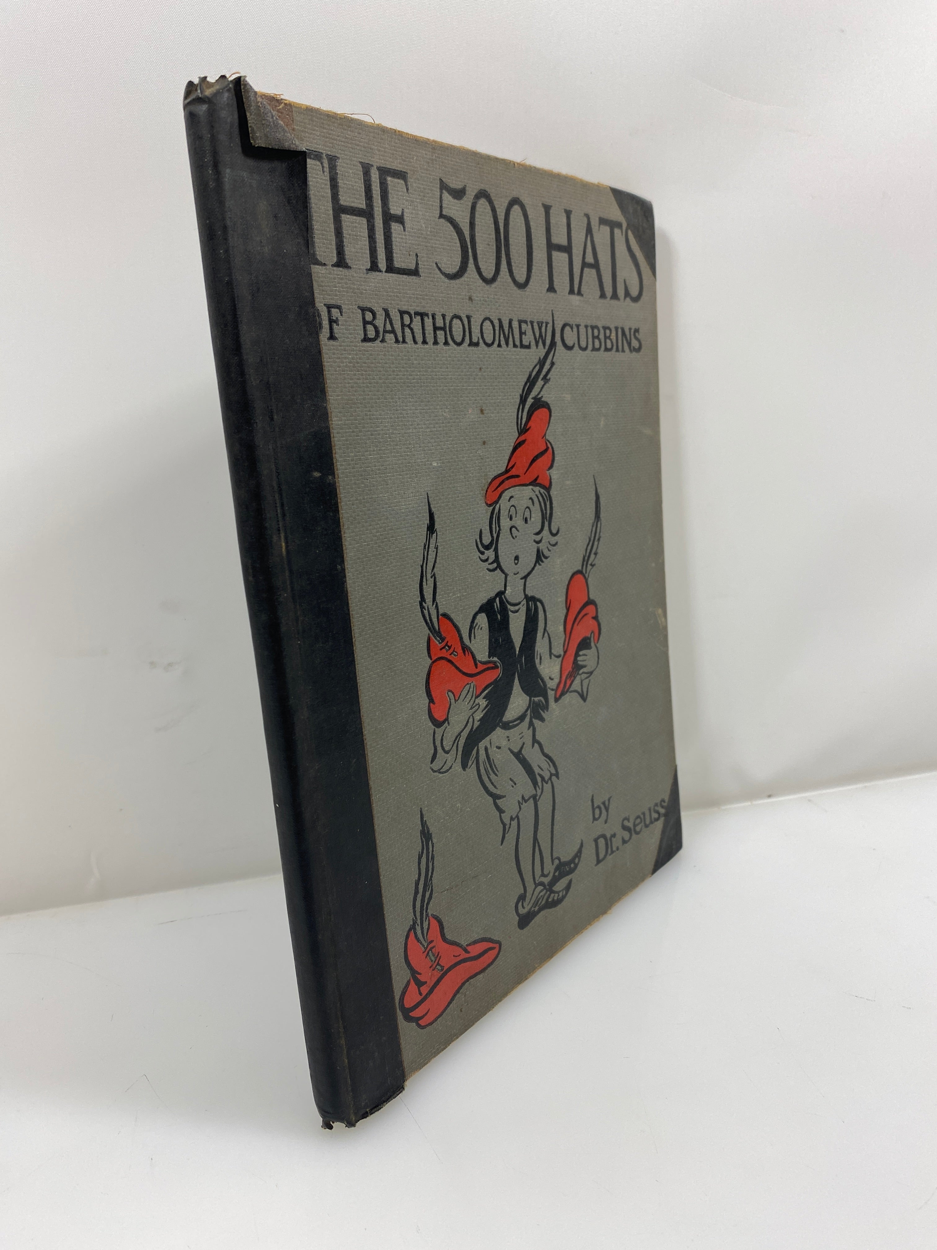 The 500 Hats of Batholomew Cubbins by Dr Seuss 1938 HC