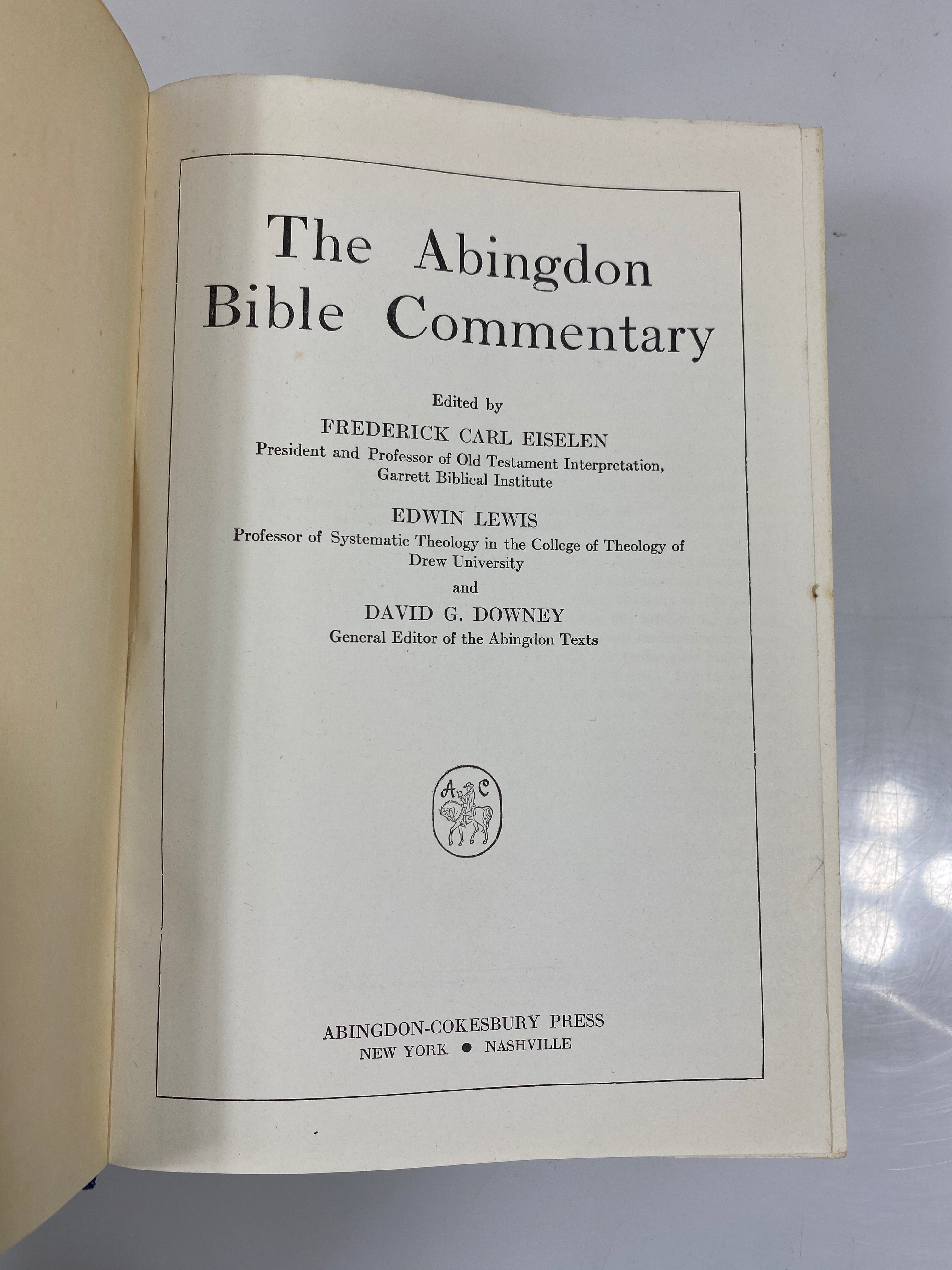 The Abingdon Bible Commentary 1929 HC