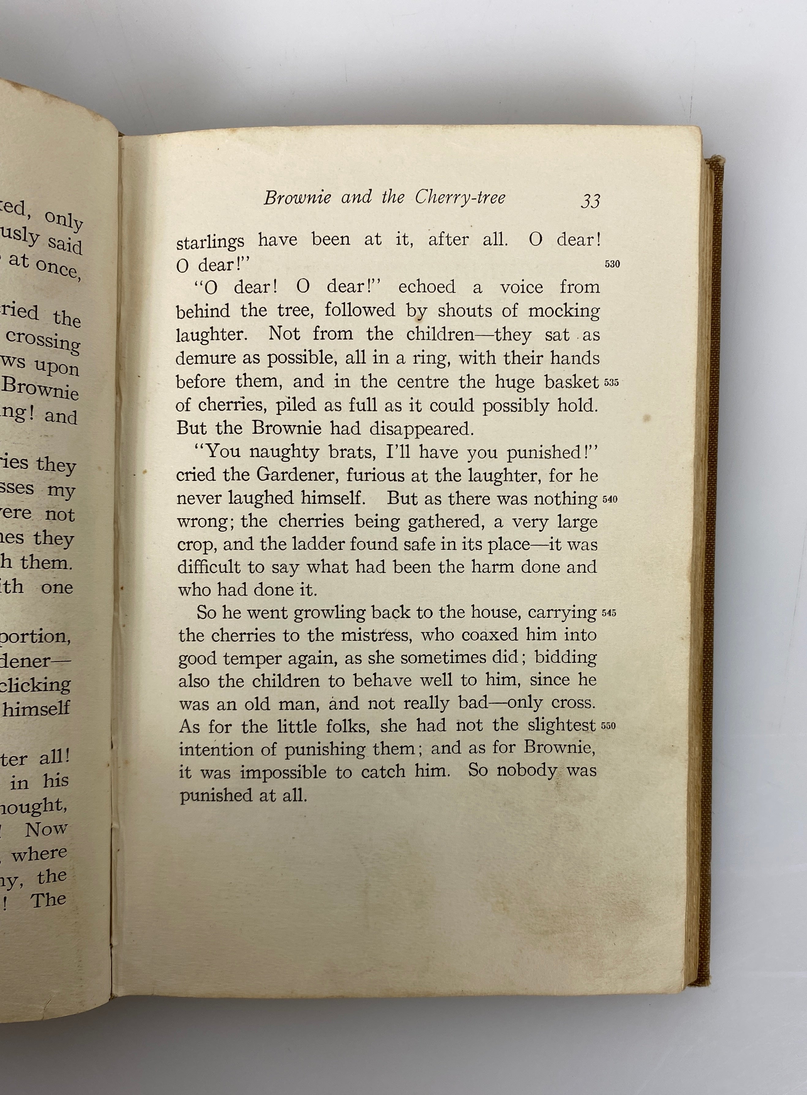 The Adventures of a Brownie by Dinah Maria Mulock Craik 1911 Antique HC