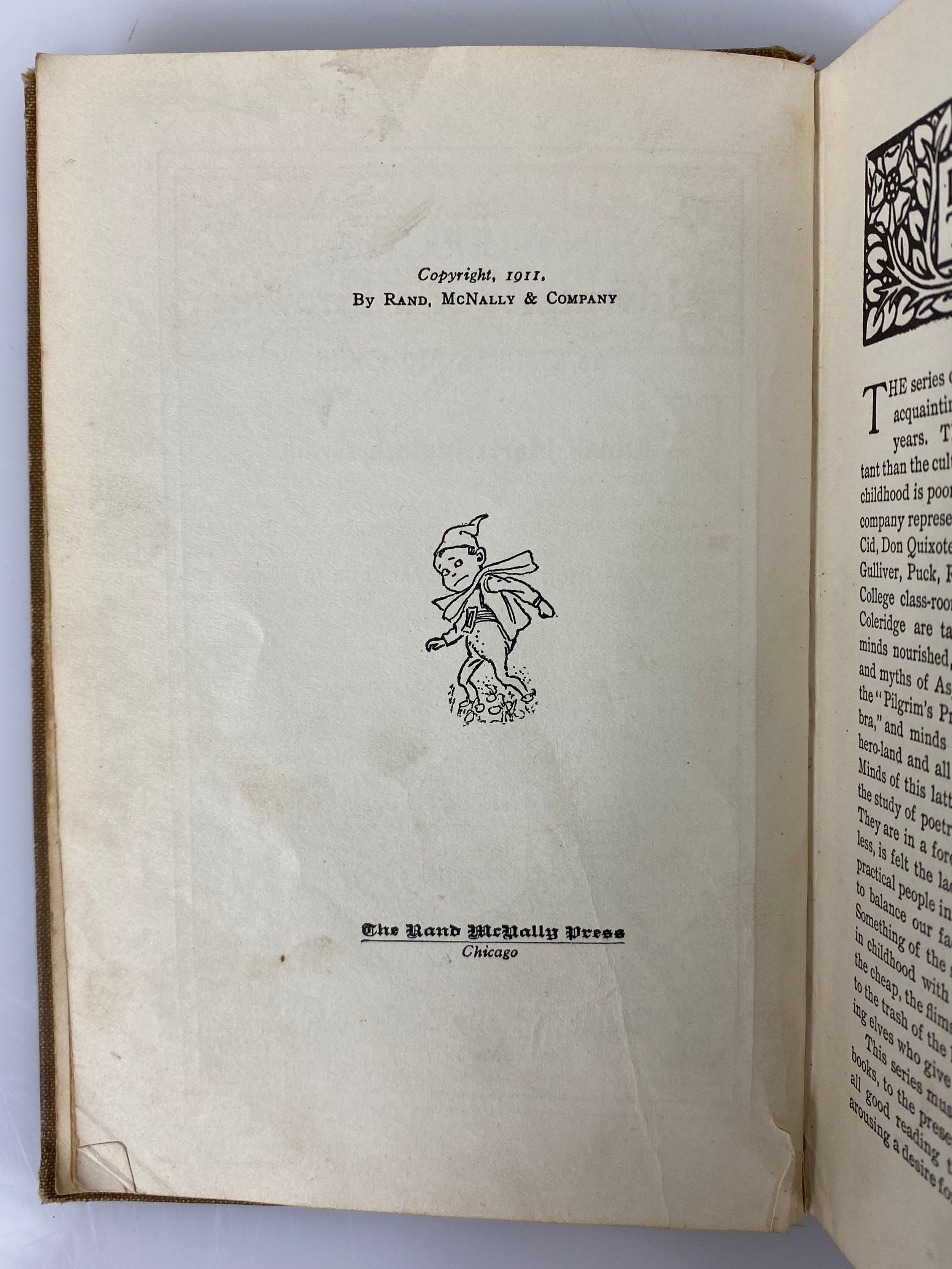 The Adventures of a Brownie by Dinah Maria Mulock Craik 1911 Antique HC
