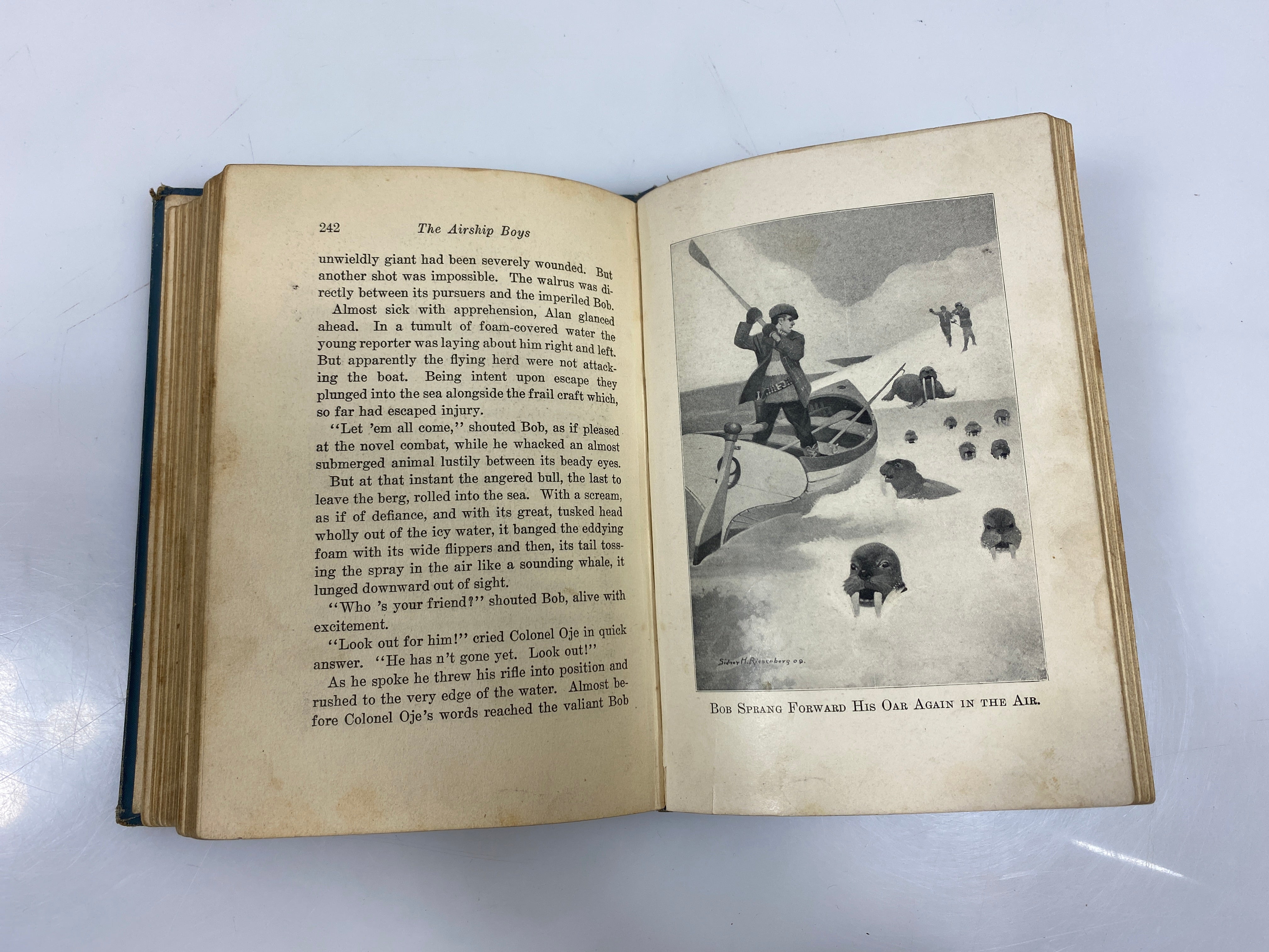 The Airship Boys Due North by H.L. Sayler 1910 HC