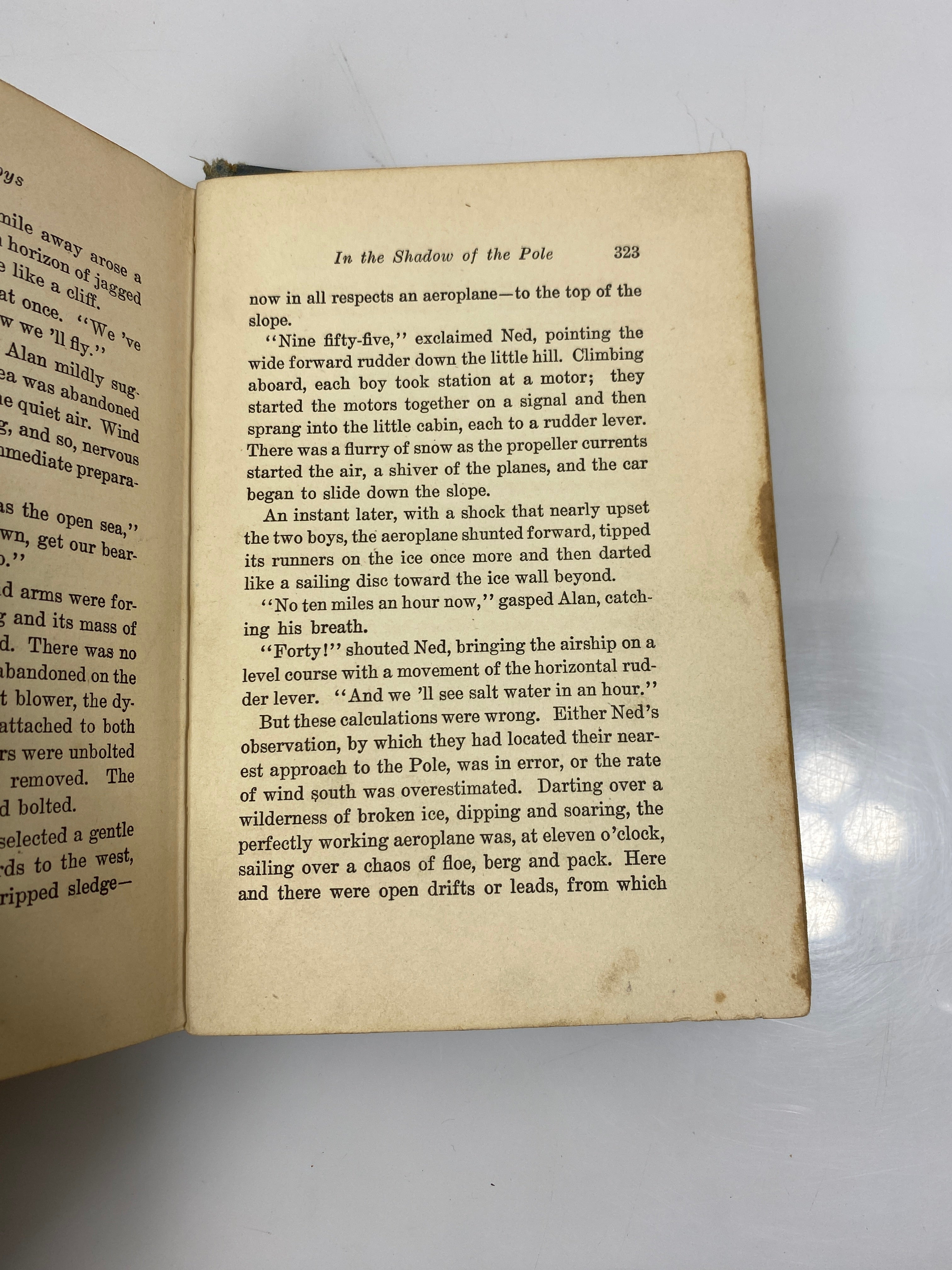 The Airship Boys Due North by H.L. Sayler 1910 HC
