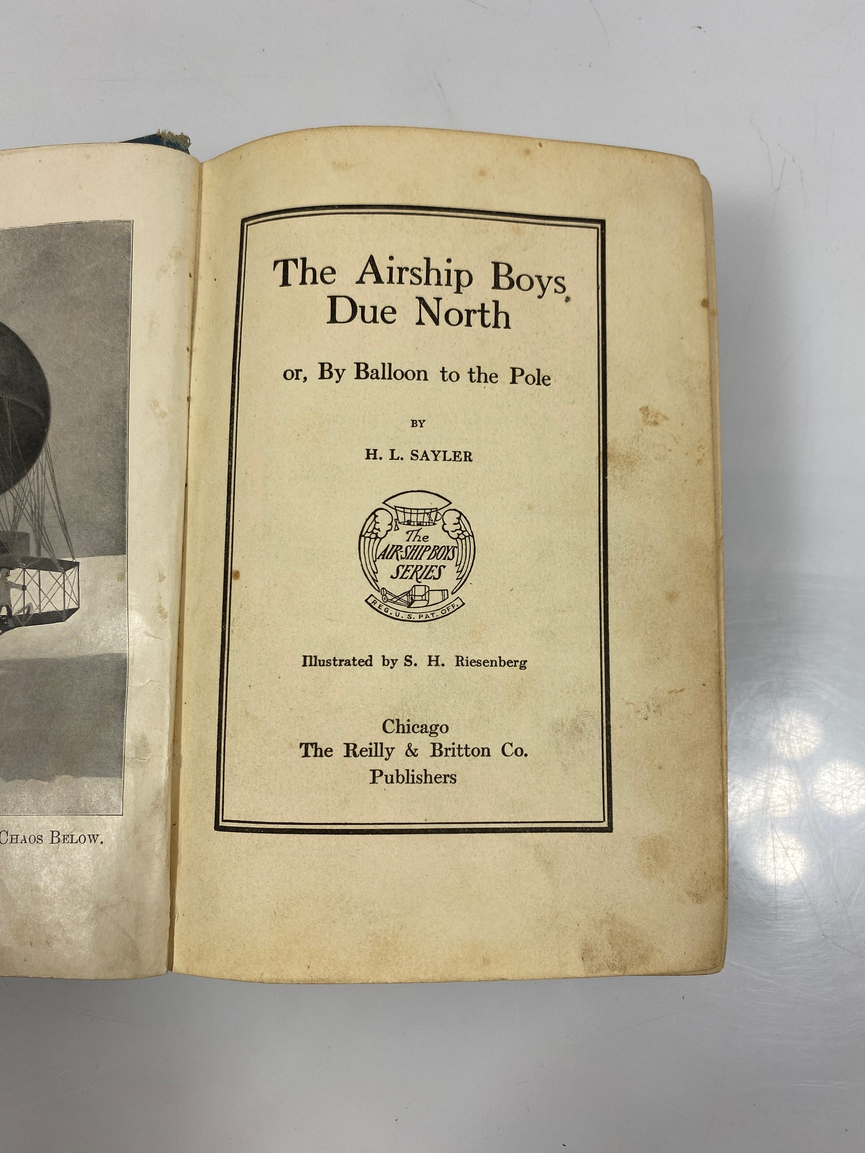The Airship Boys Due North by H.L. Sayler 1910 HC