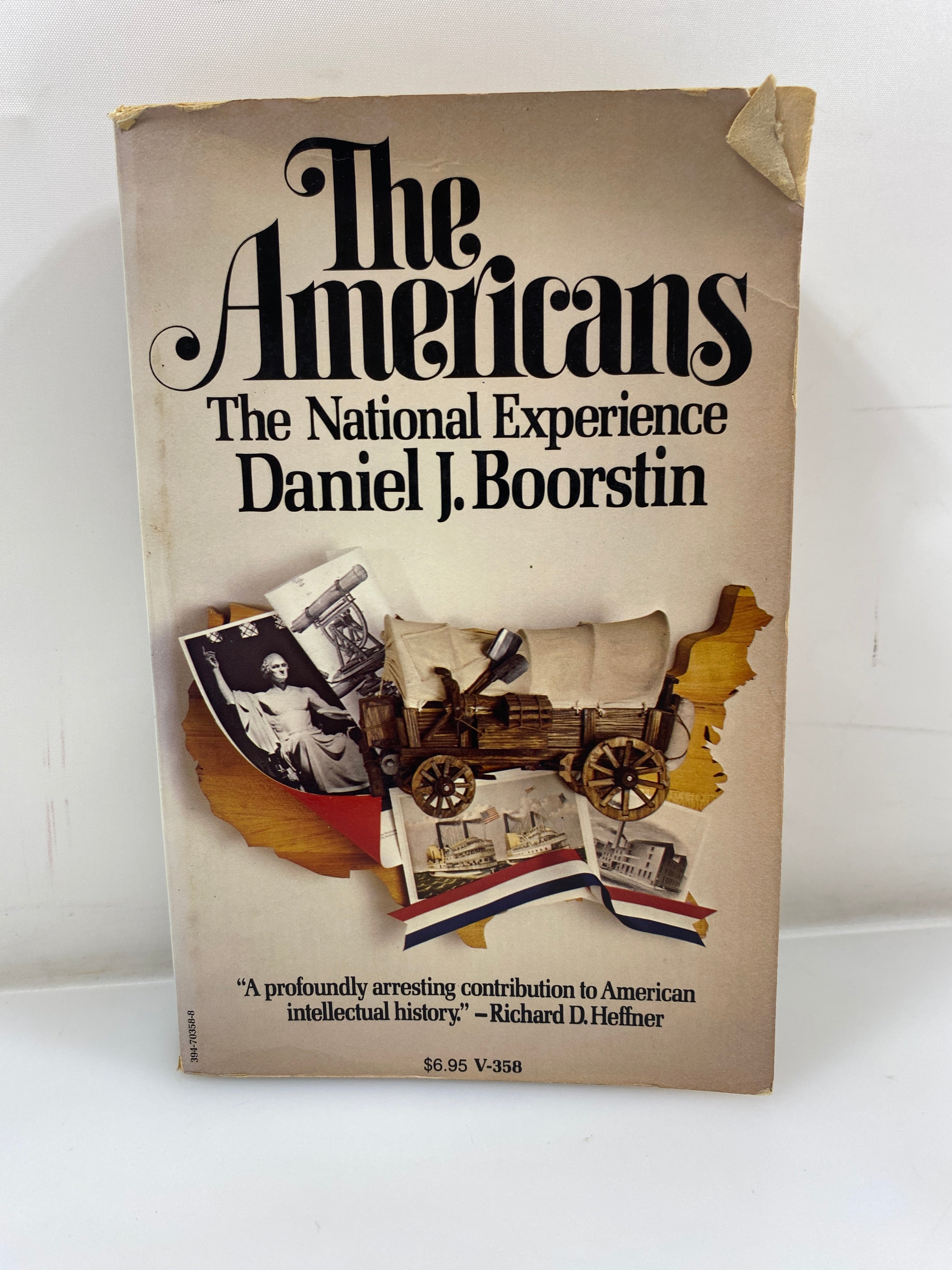 The Americans: The National Experience by Boorstin Vintage Books 1965 SC