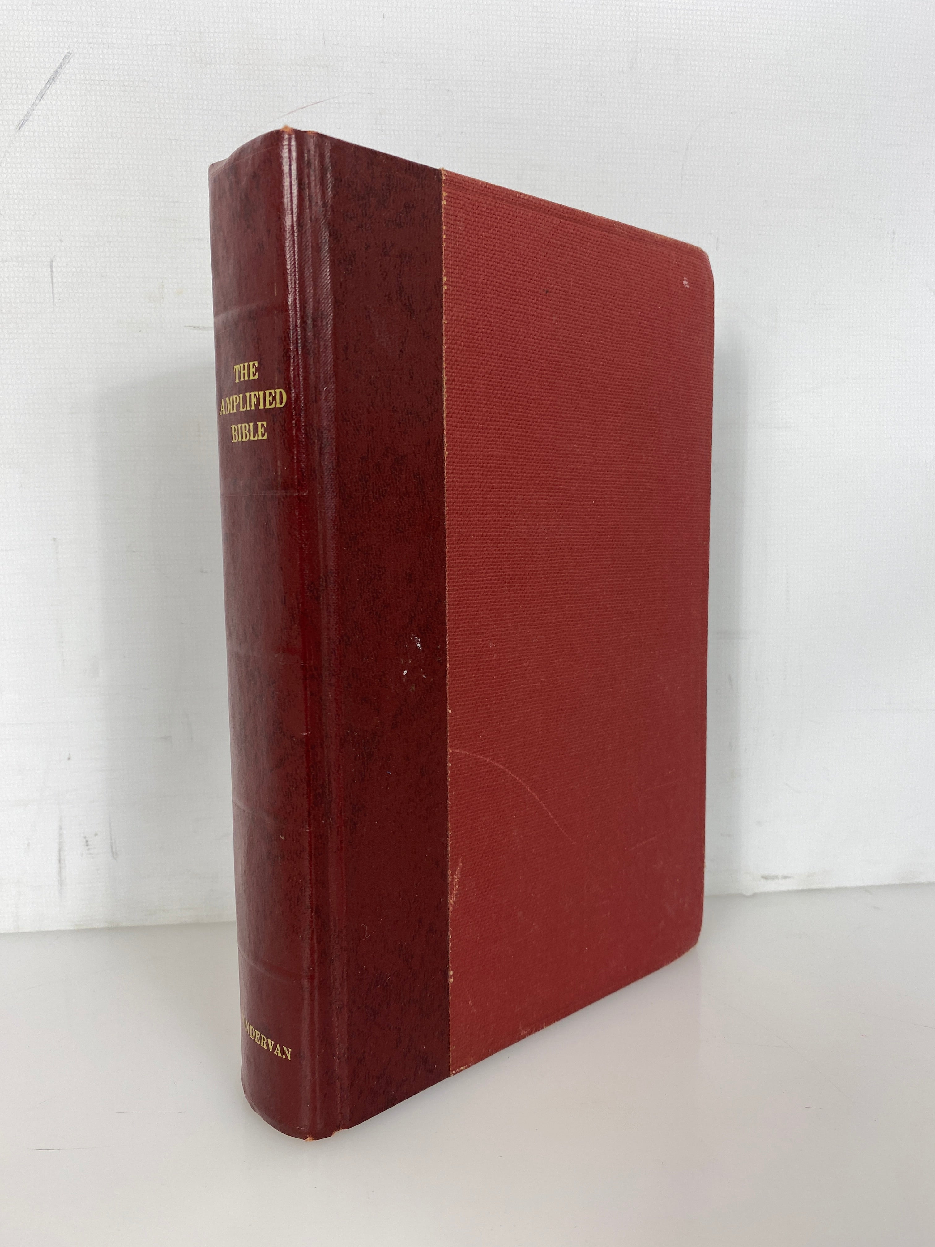 The Amplified Bible Zondervan Publishing 1971 8th Printing HC