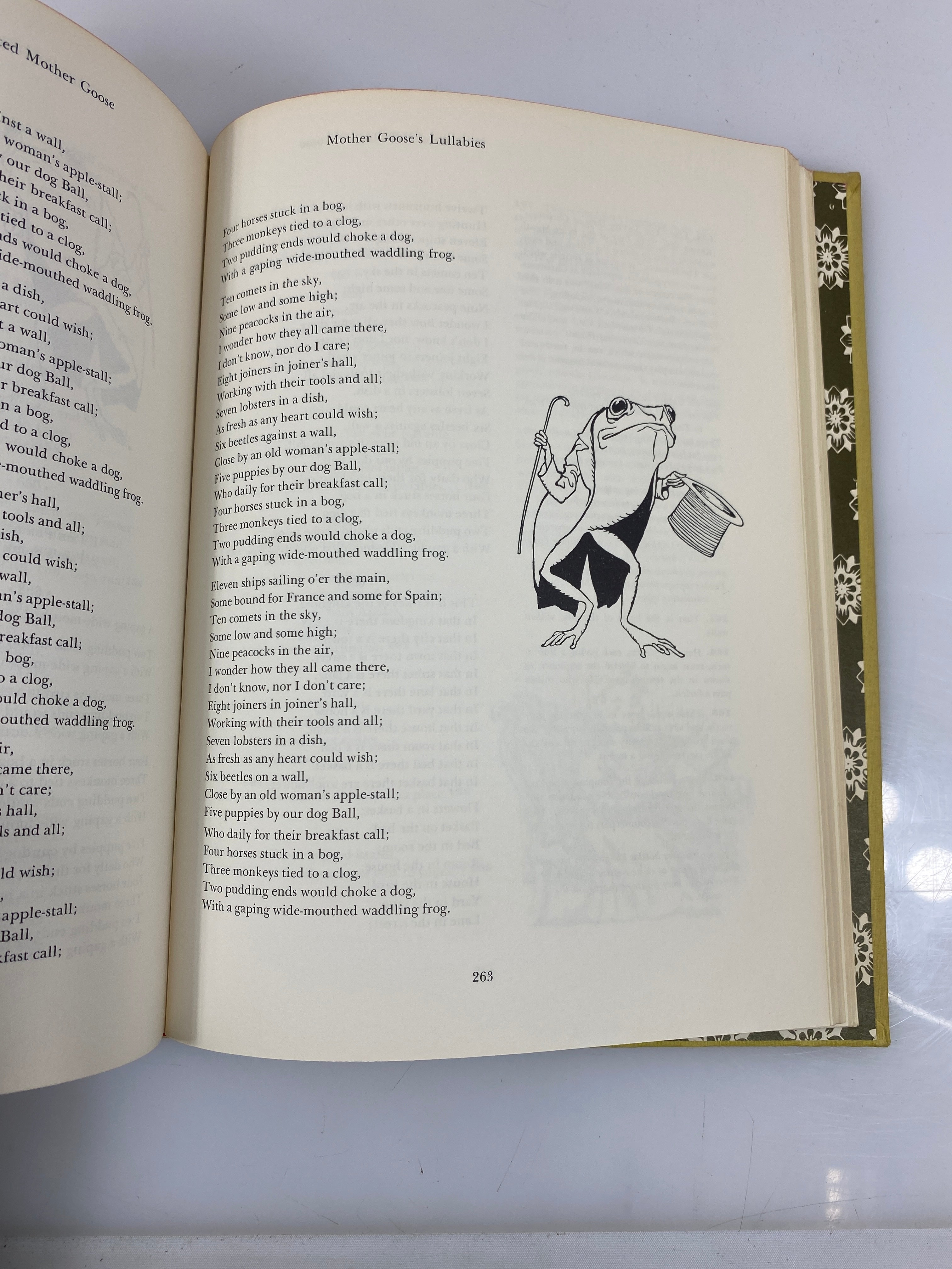 The Annotated Mother Goose Baring-Gould 1962 HC