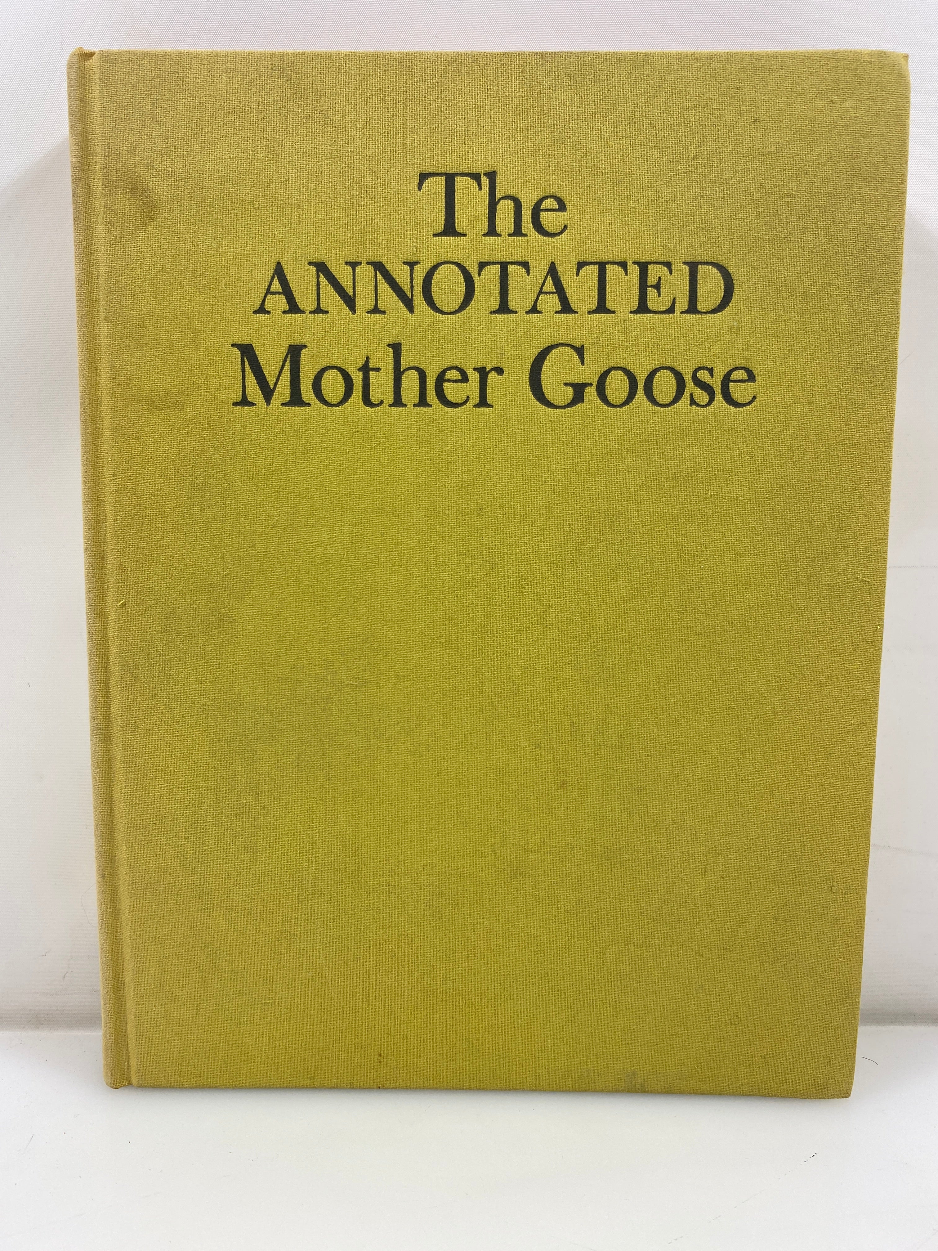 The Annotated Mother Goose Baring-Gould 1962 HC