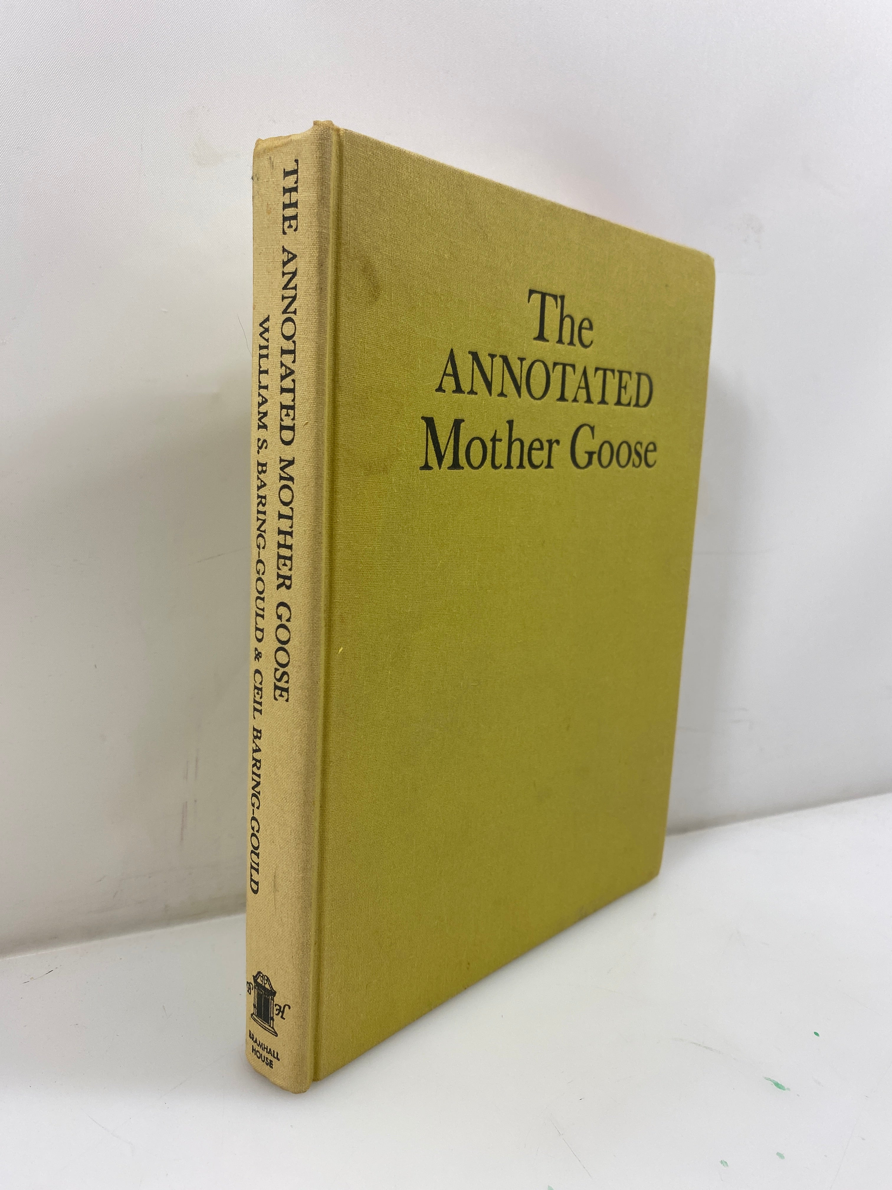 The Annotated Mother Goose Baring-Gould 1962 HC