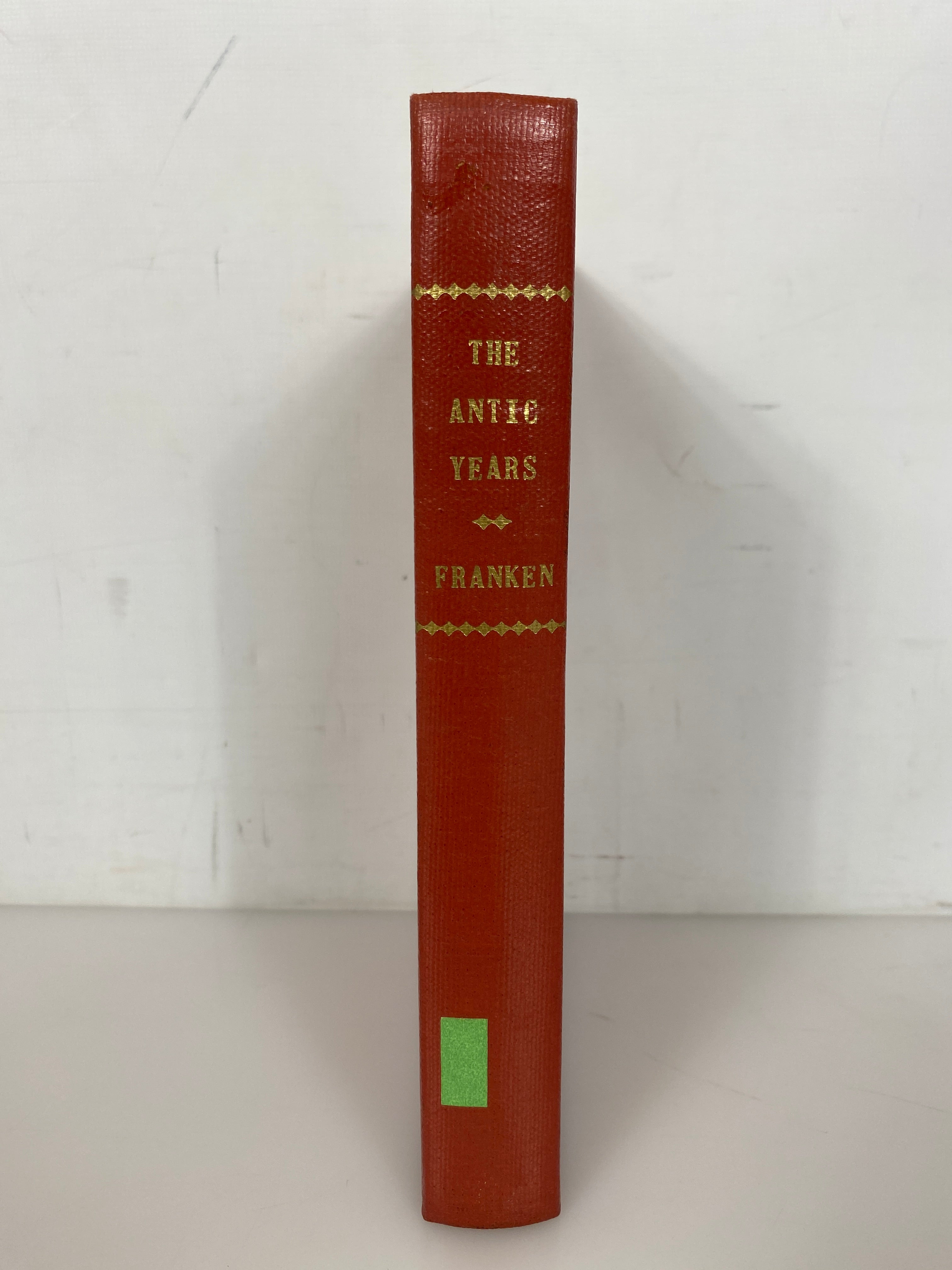 The Antic Years by Rose Franken 1958 1st Edition Vintage Ex-Library HC