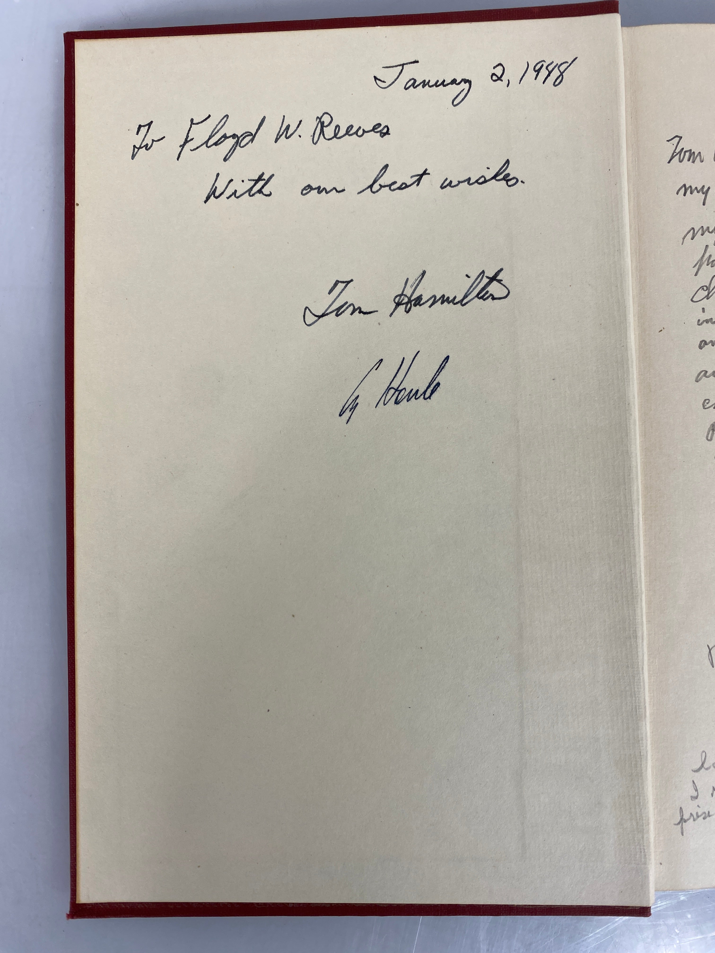 The Armed Services & Adult Education 1947 Signed/Inscribed HC