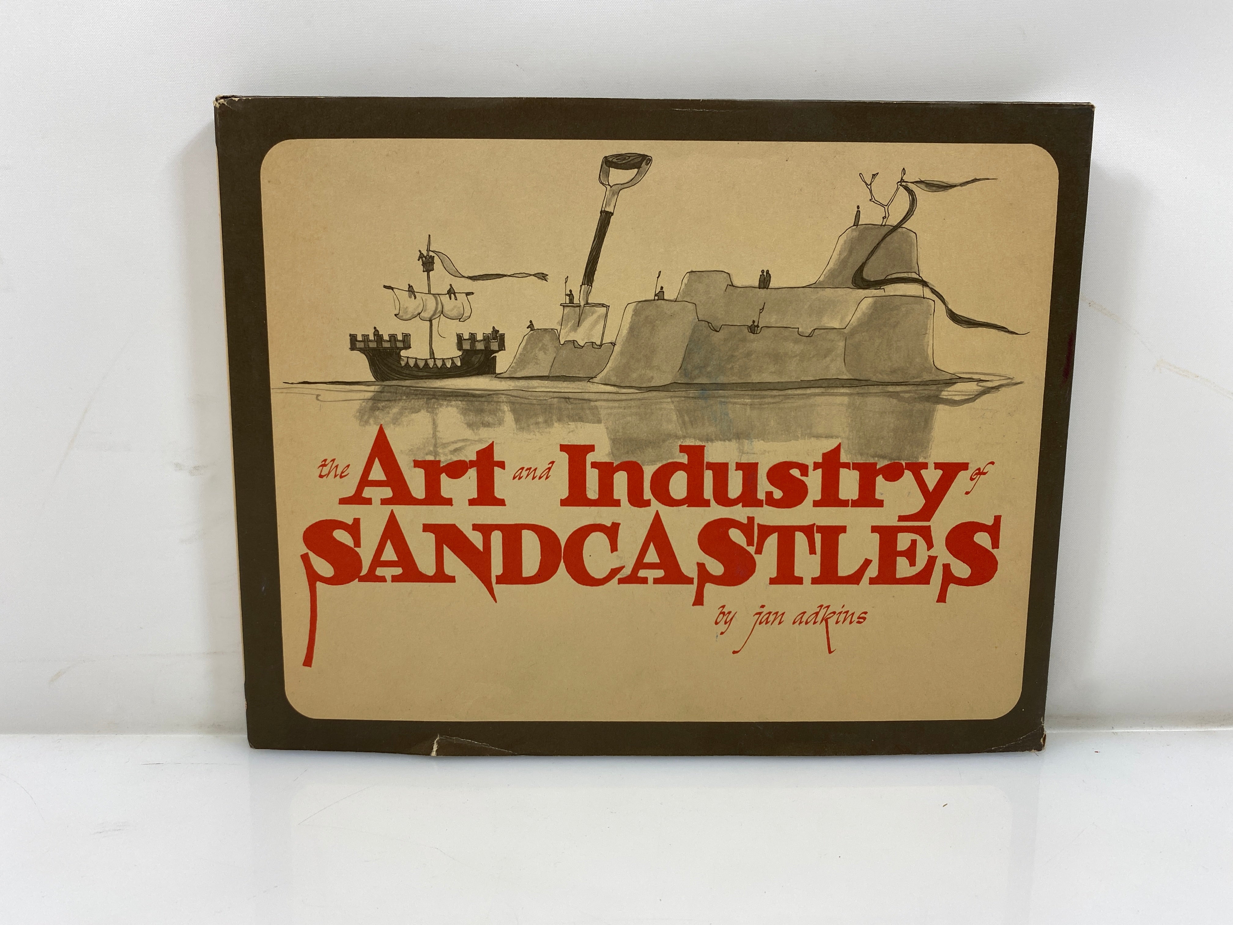 The Art Industry of Sandcastles by Adkins 1971 HCDJ