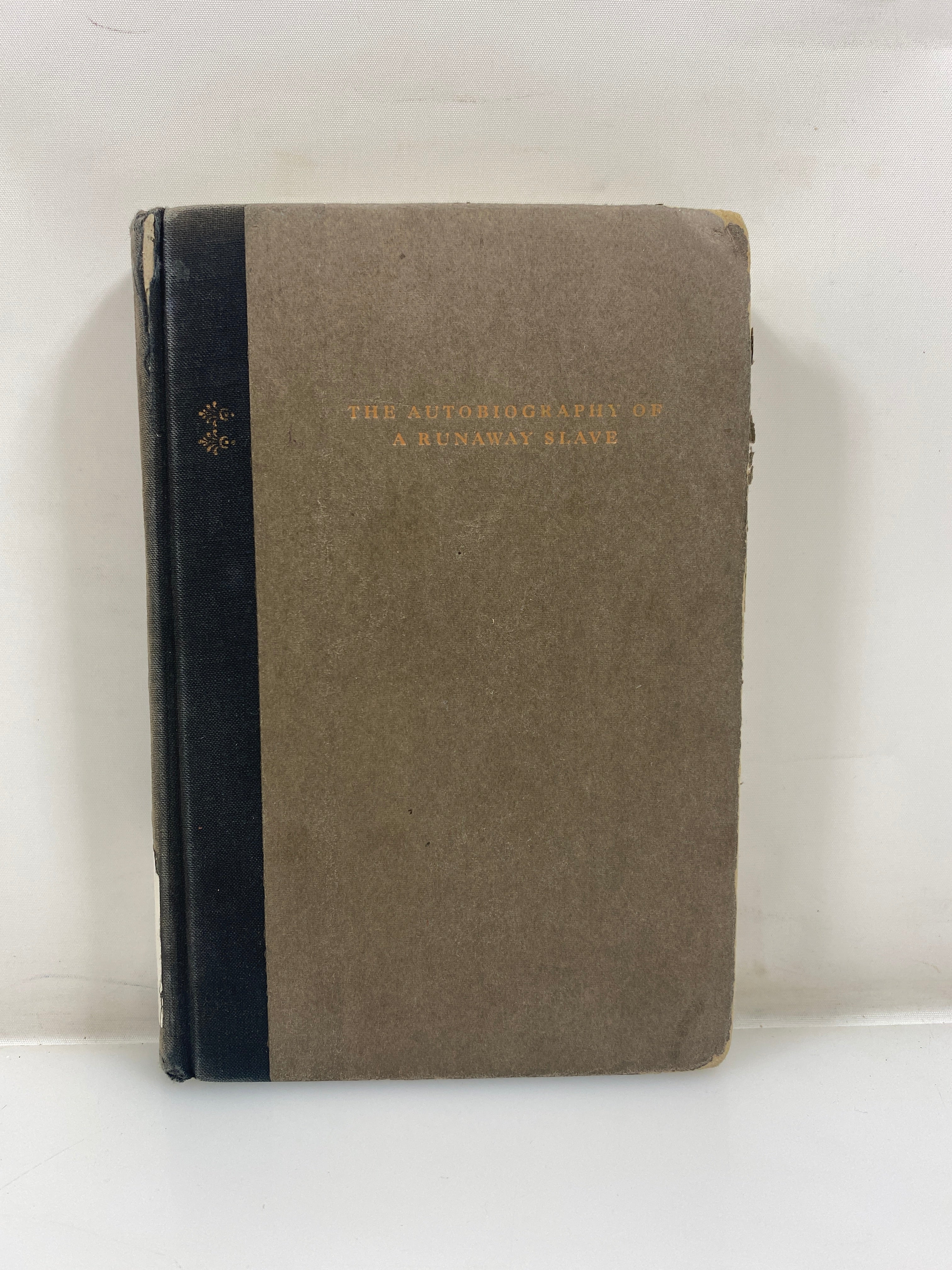 The Autobiography of a Runaway Slave by Montejo Ex-library 1968 HC