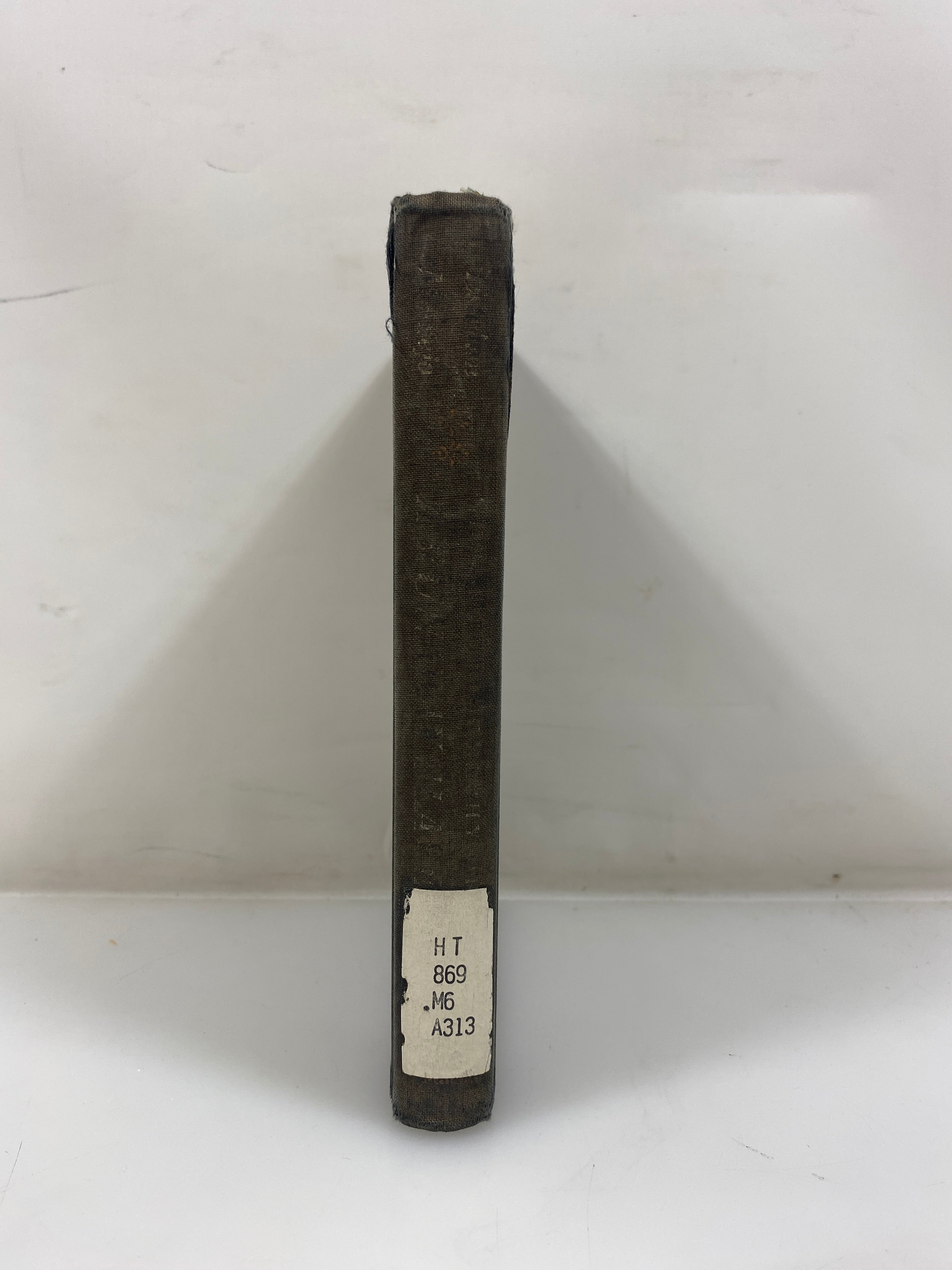 The Autobiography of a Runaway Slave by Montejo Ex-library 1968 HC