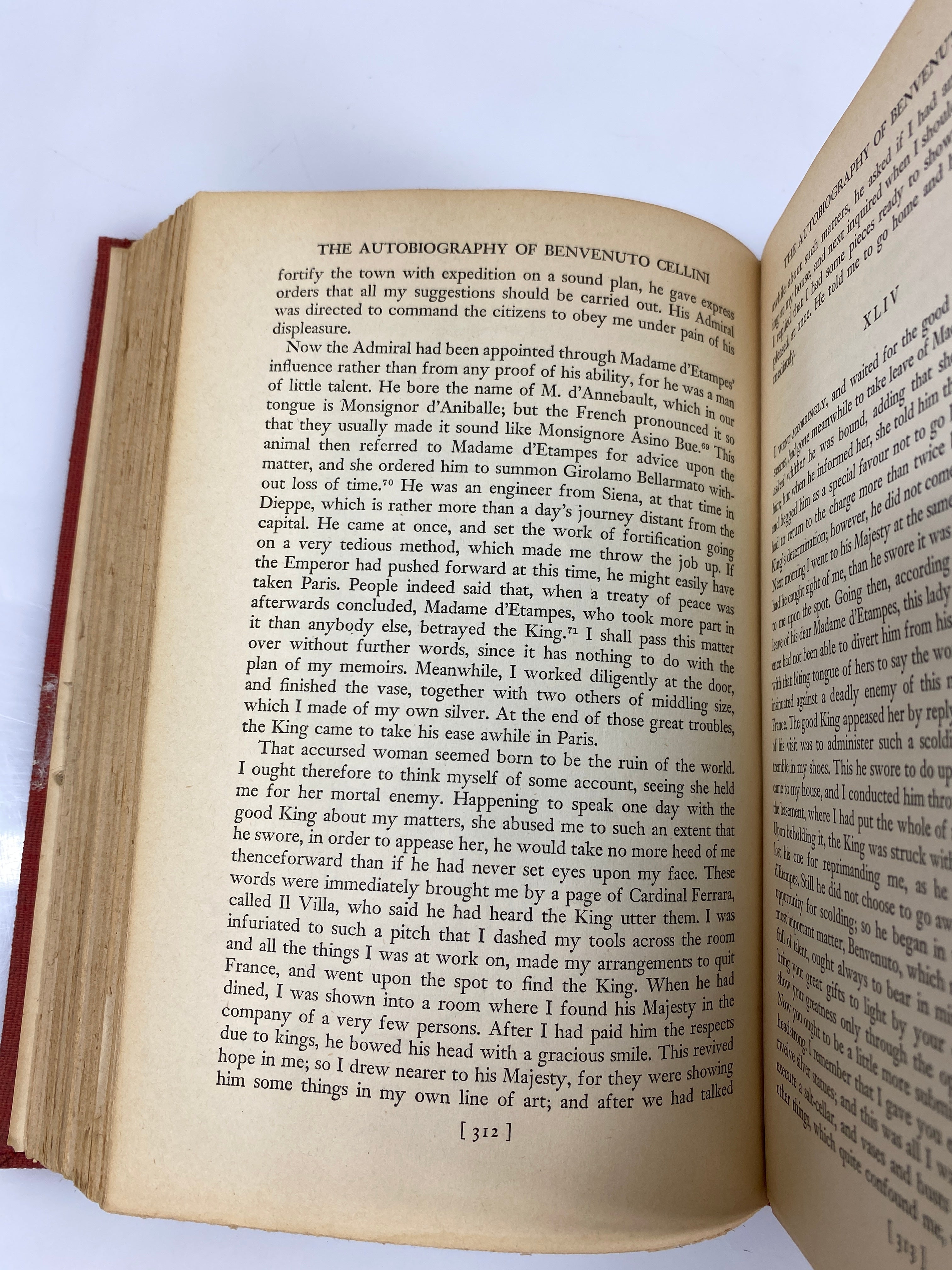 The Autobiography of Benvenuto Cellini by Symonds 1948 HC