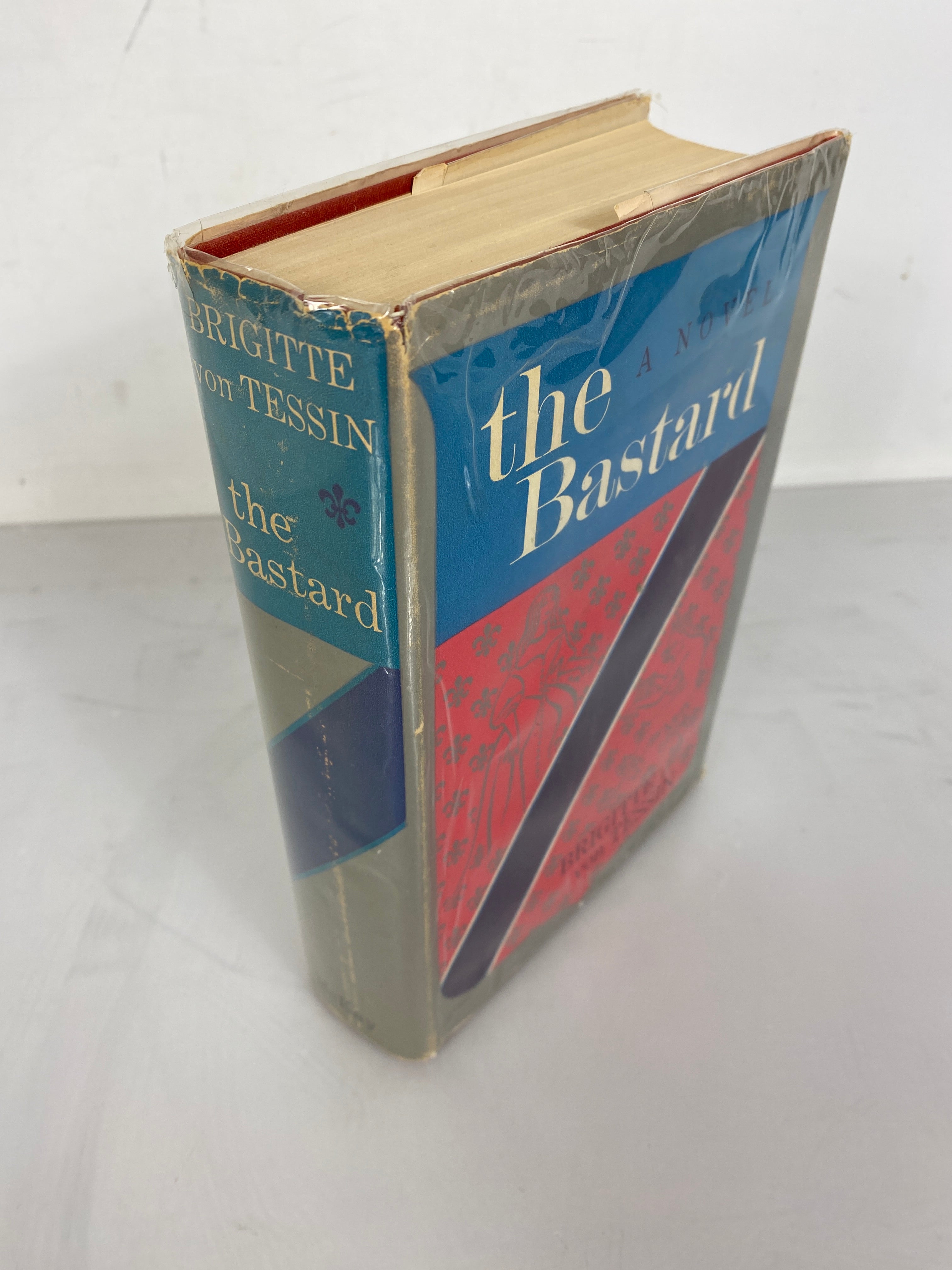 The Bastard a Novel by Brigitte von Tessin 1958 Vintage HC DJ