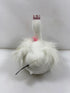 The Bearington Collection Pink Princess Swan Plush Toy