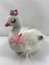 The Bearington Collection Pink Princess Swan Plush Toy