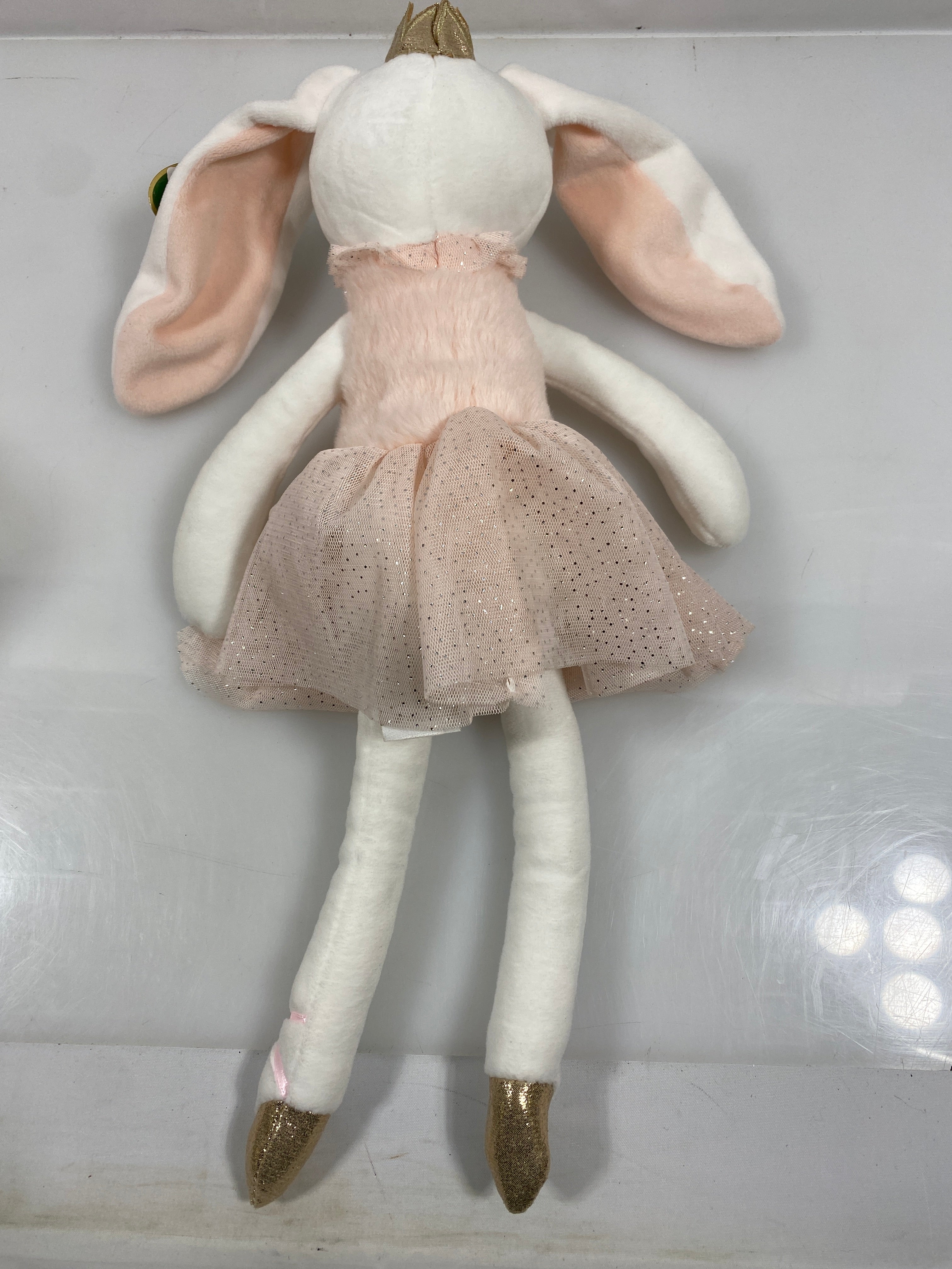 The Bearington Collection Princess Ballerina Bunny Plush Toy