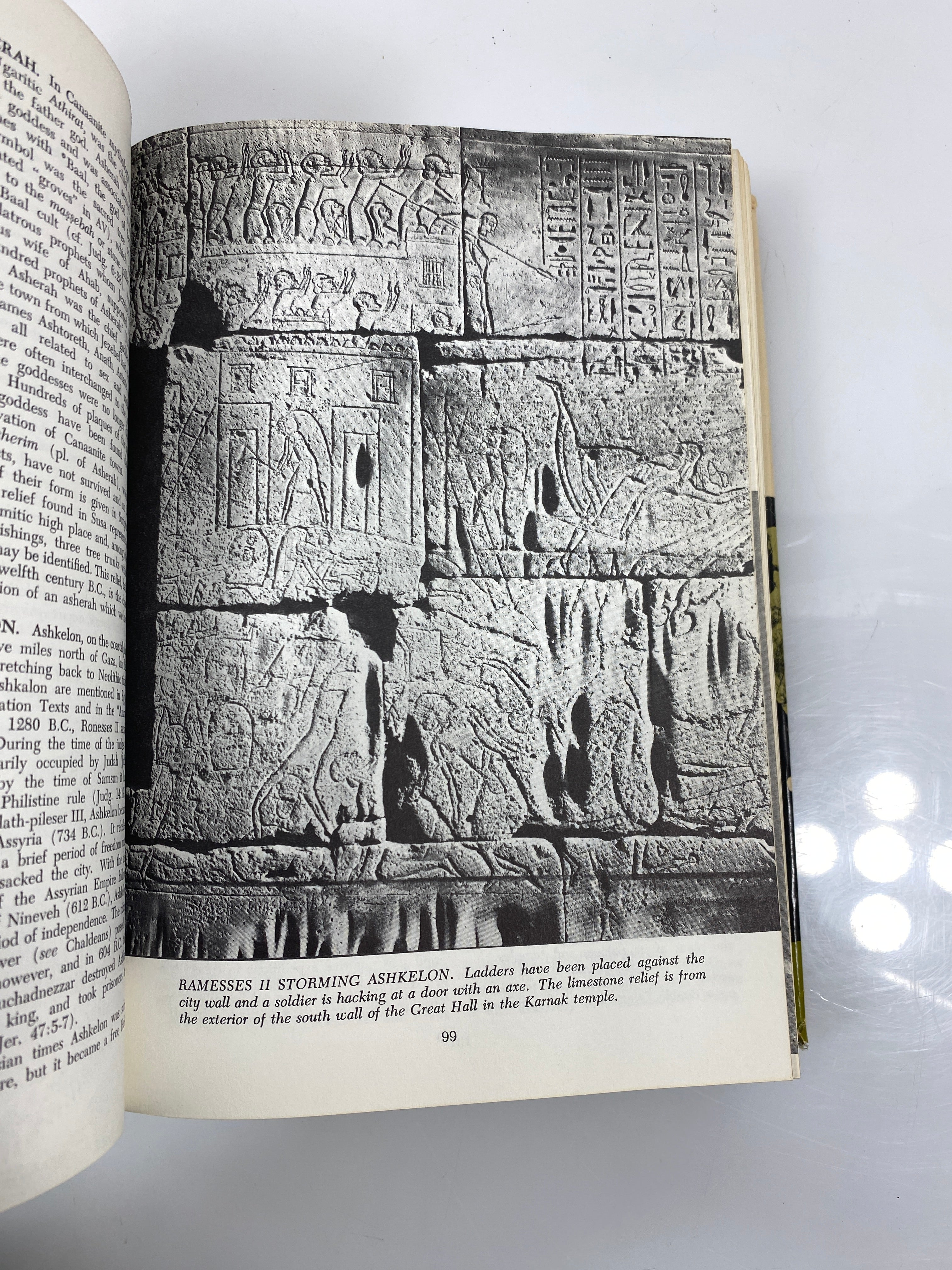 The Biblical World by Pfeiffer Baker Book House 1966 HCDJ
