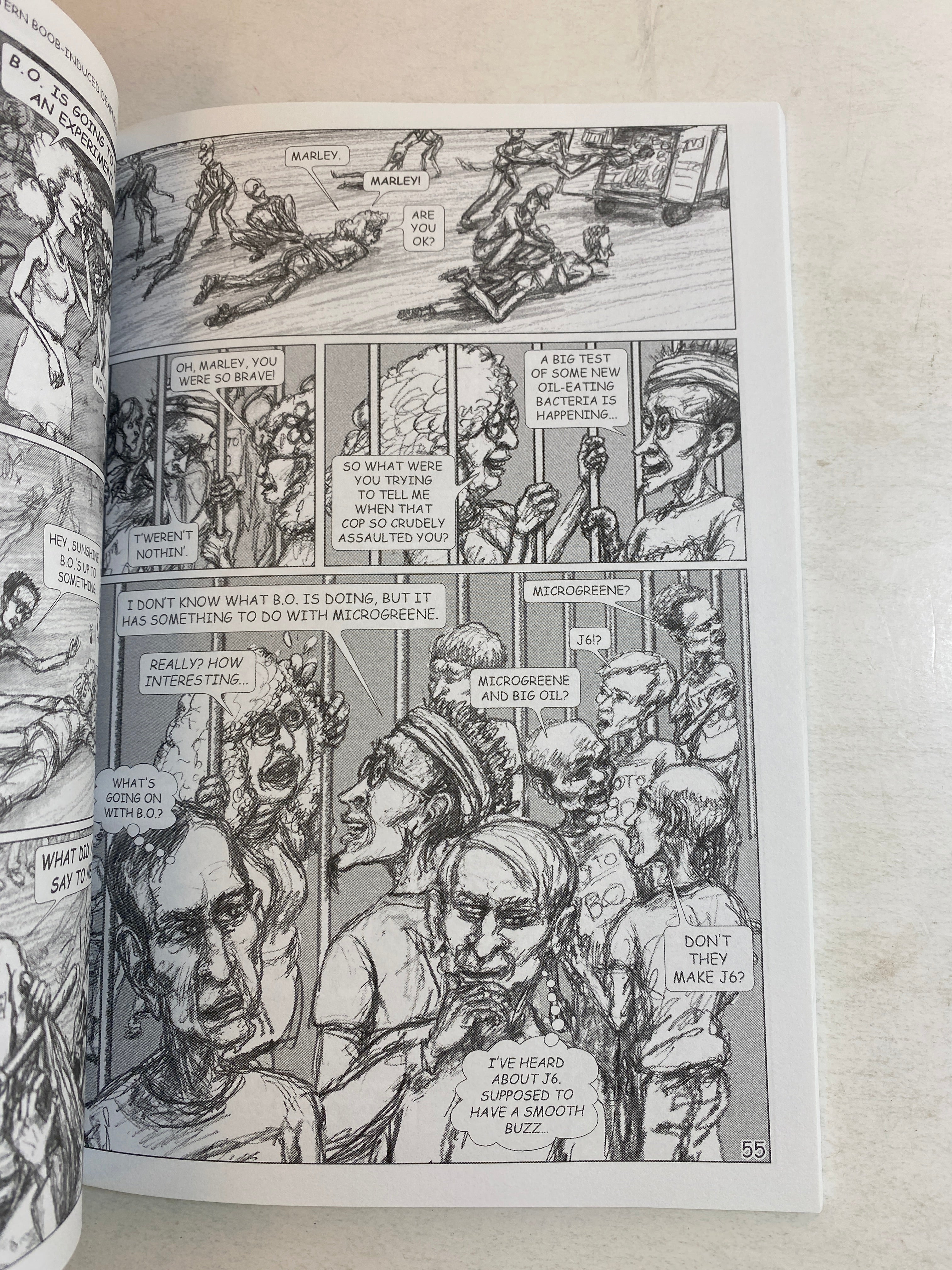 The Big Belch Comic Kay Wood *Signed* 2014