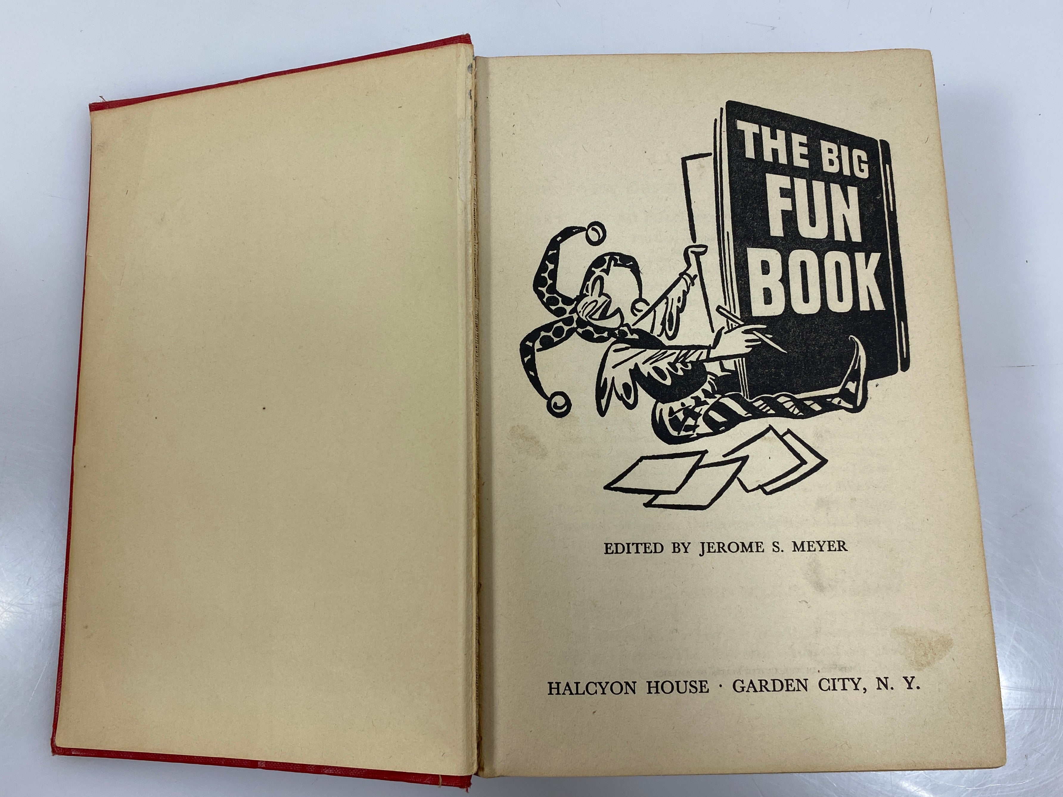 The Big Fun Book by Jerome S. Meyer 1943 HC