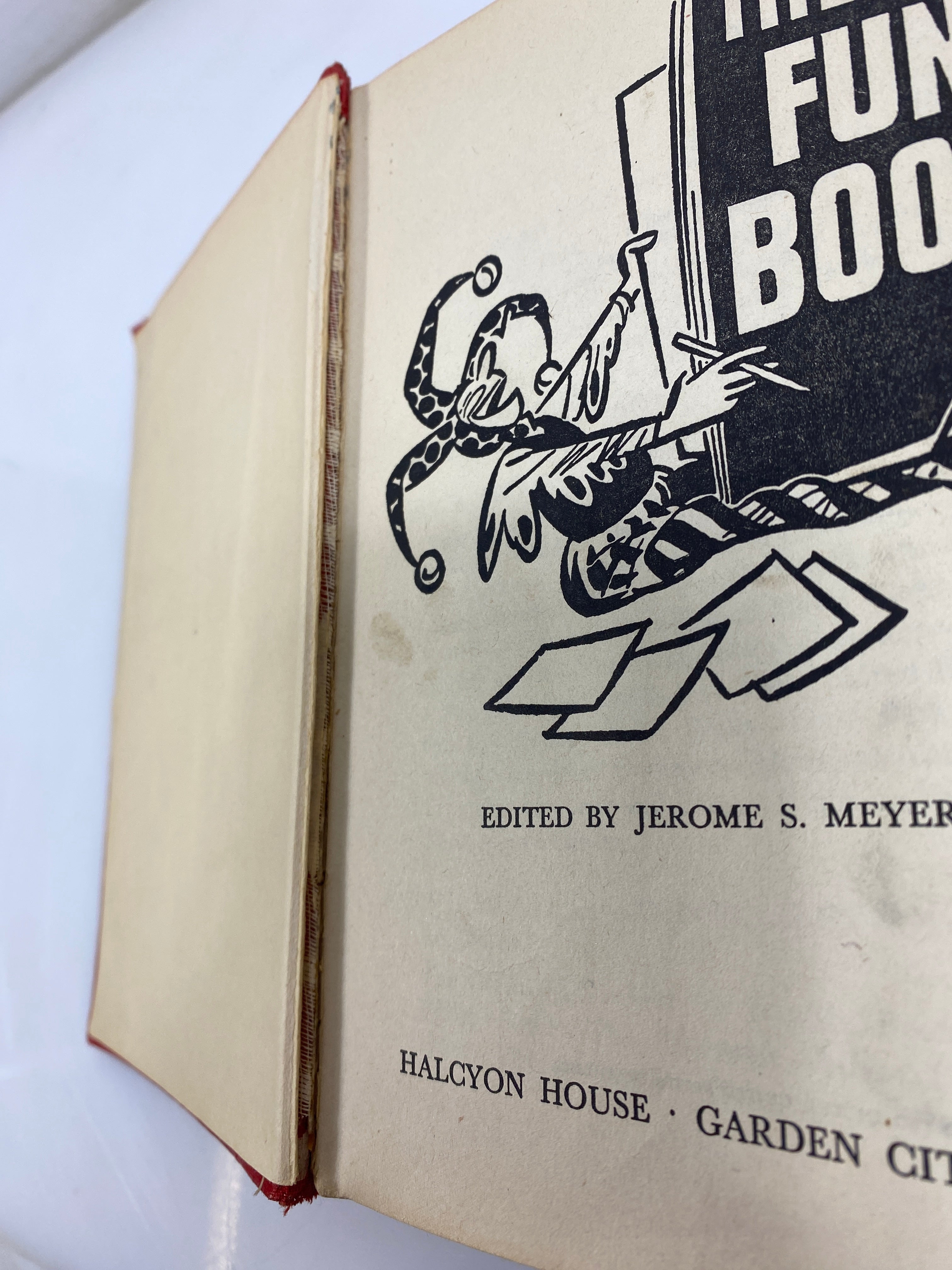The Big Fun Book by Jerome S. Meyer 1943 HC