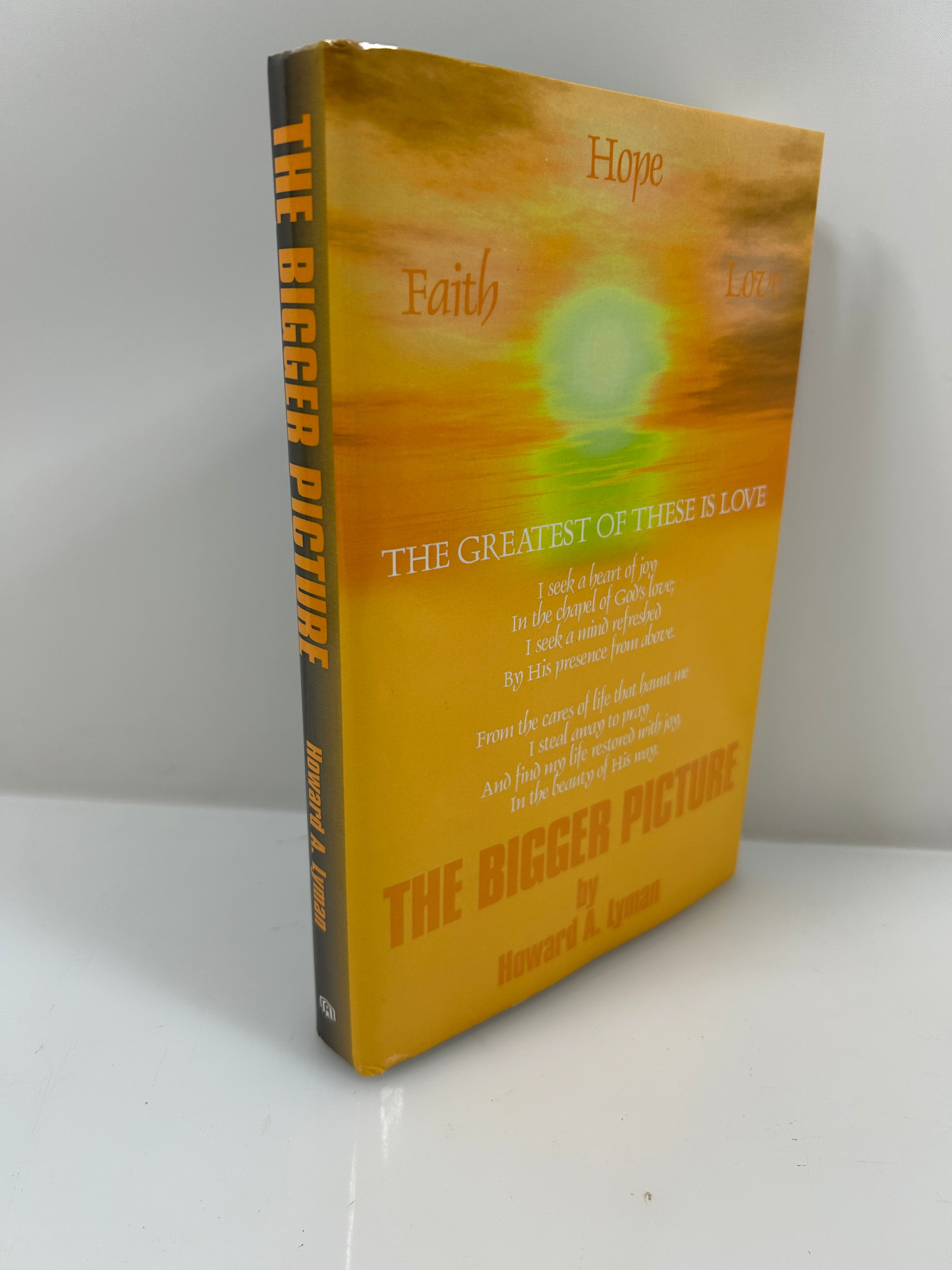 The Bigger Picture signed by Howard A Lyman with ephemera HCDJ