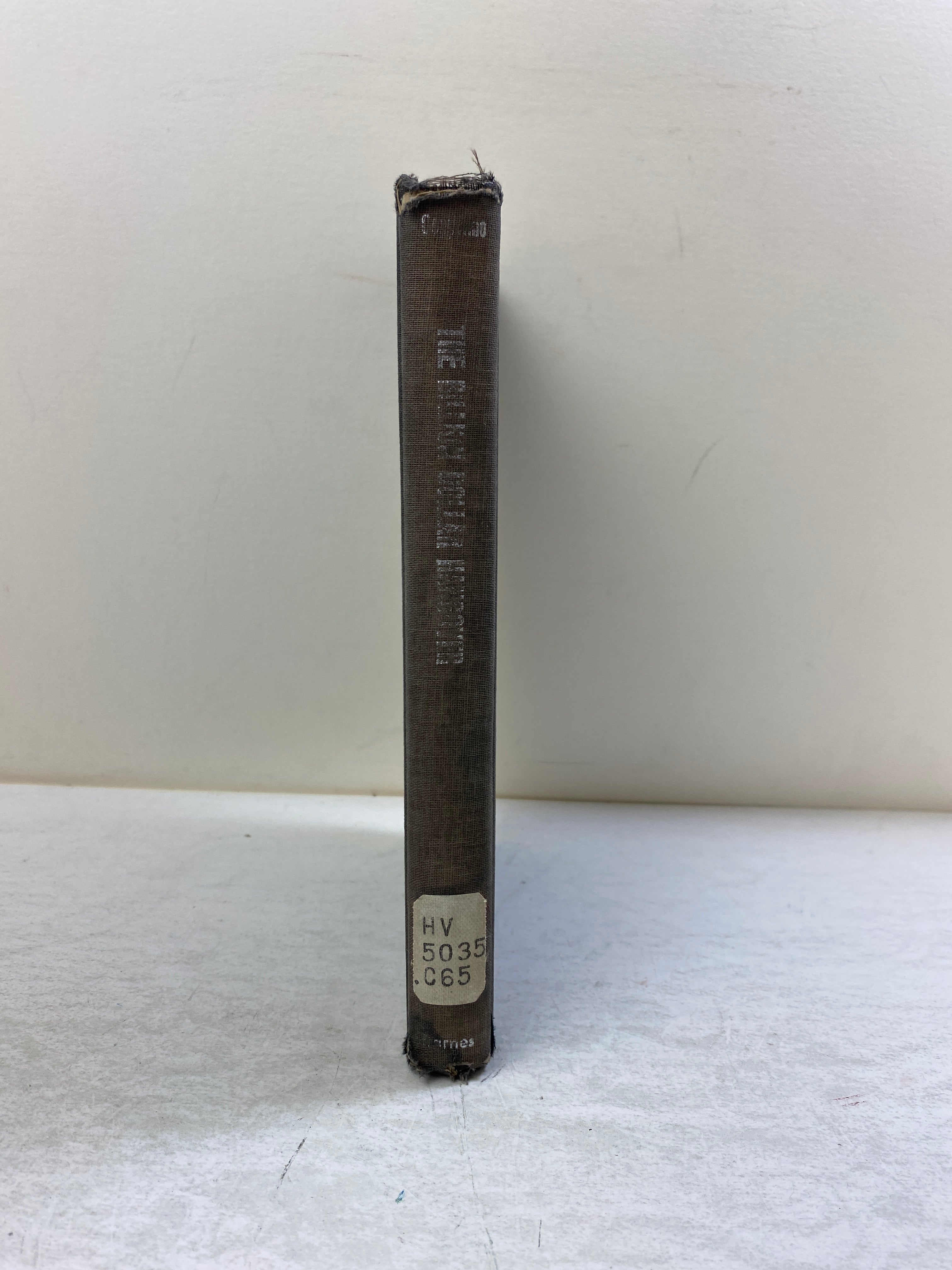 The Billion Dollar Hangover by Coppolino/Coppolino Ex-library 1965 HC