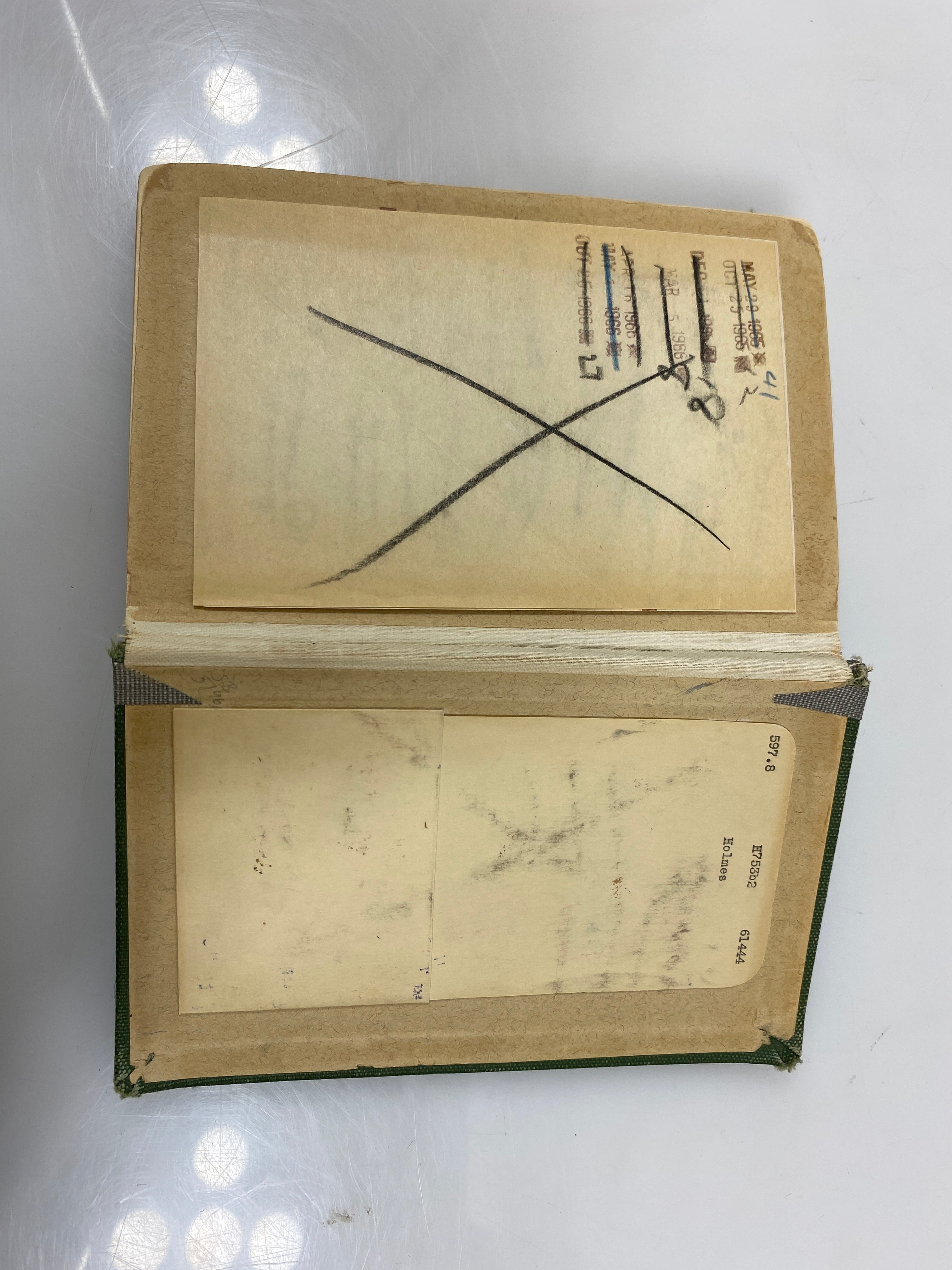 The Biology of the Frog by Holmes 4th Ed. Ex-library 1927 HC