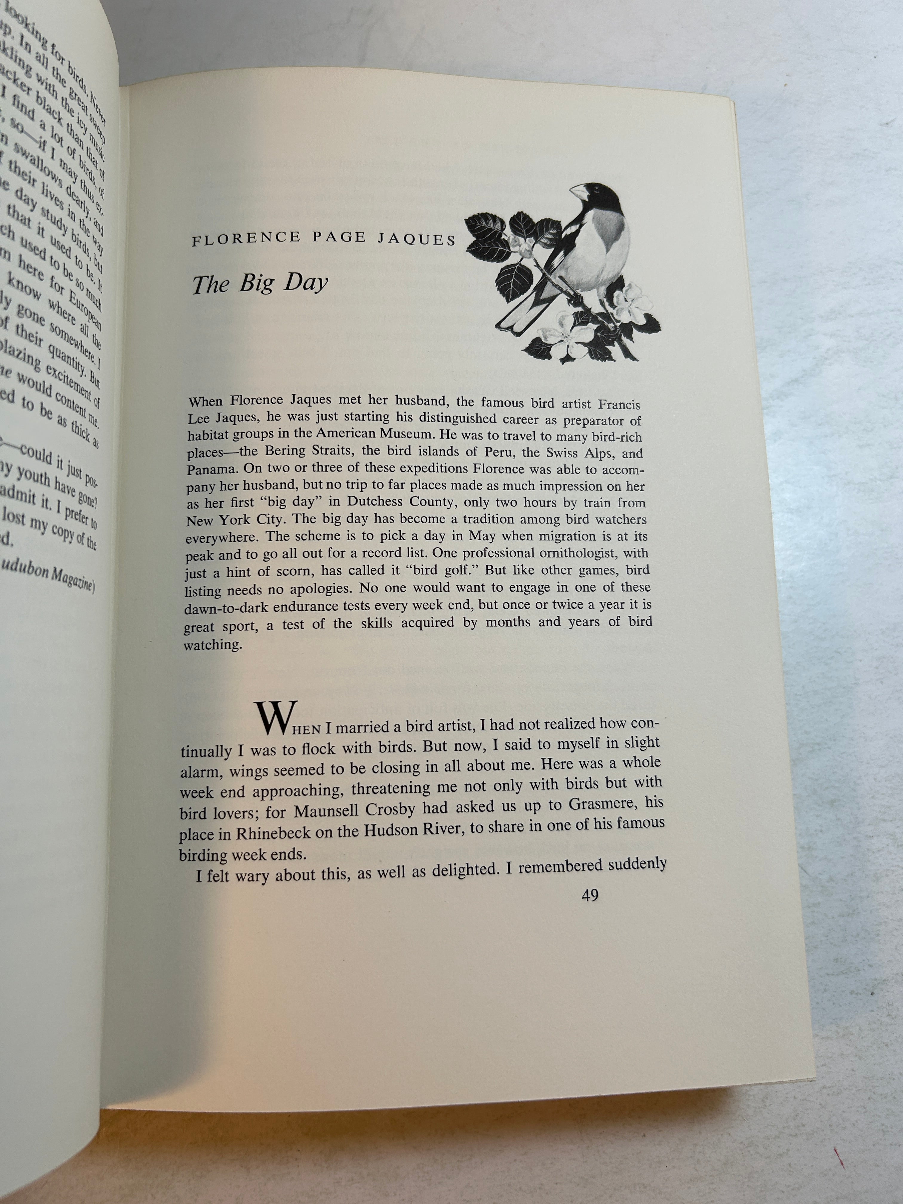The Bird Watcher's Anthology Roger Tory Peterson Harcourt, Brace & Co 1957 HCDJ