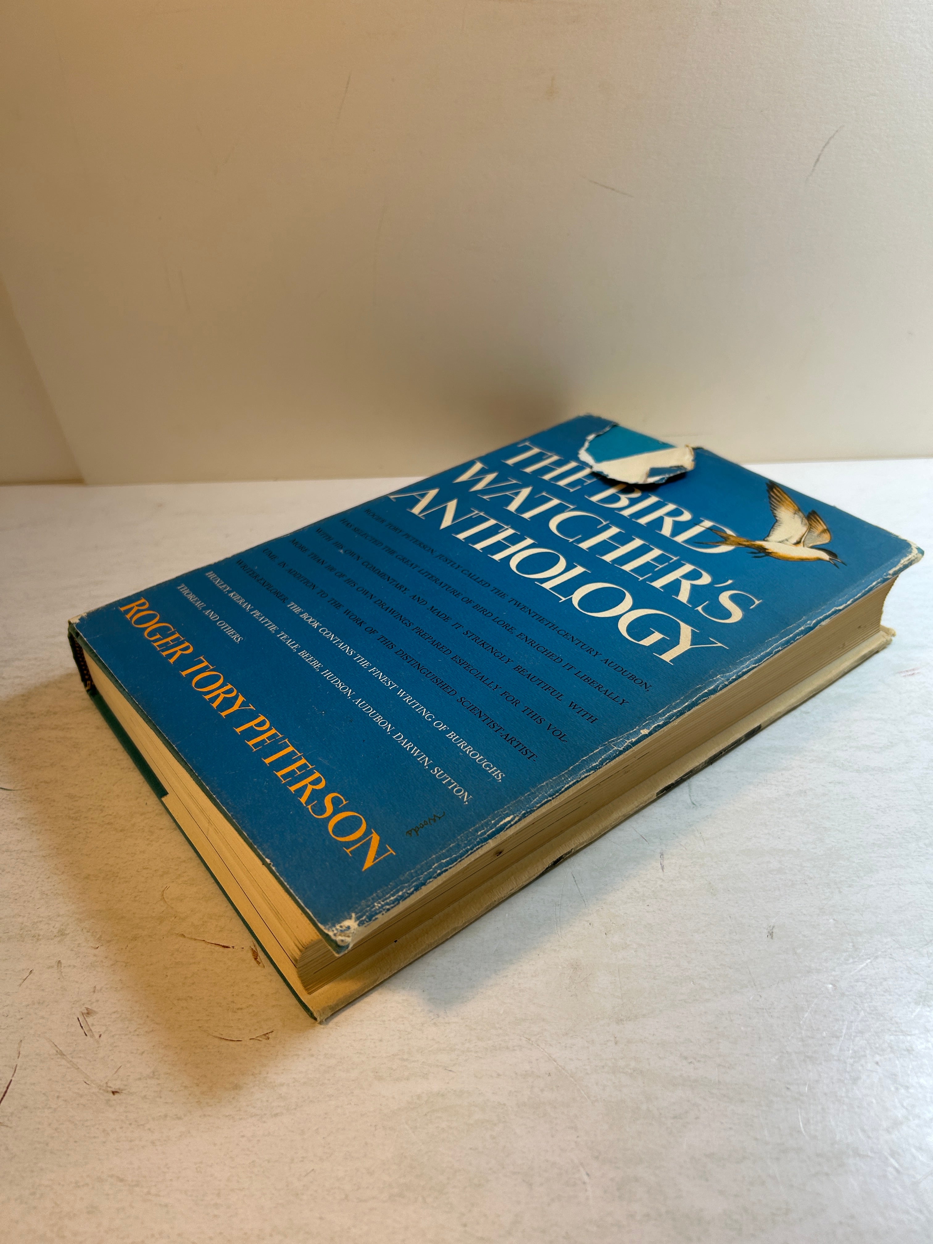 The Bird Watcher's Anthology Roger Tory Peterson Harcourt, Brace & Co 1957 HCDJ