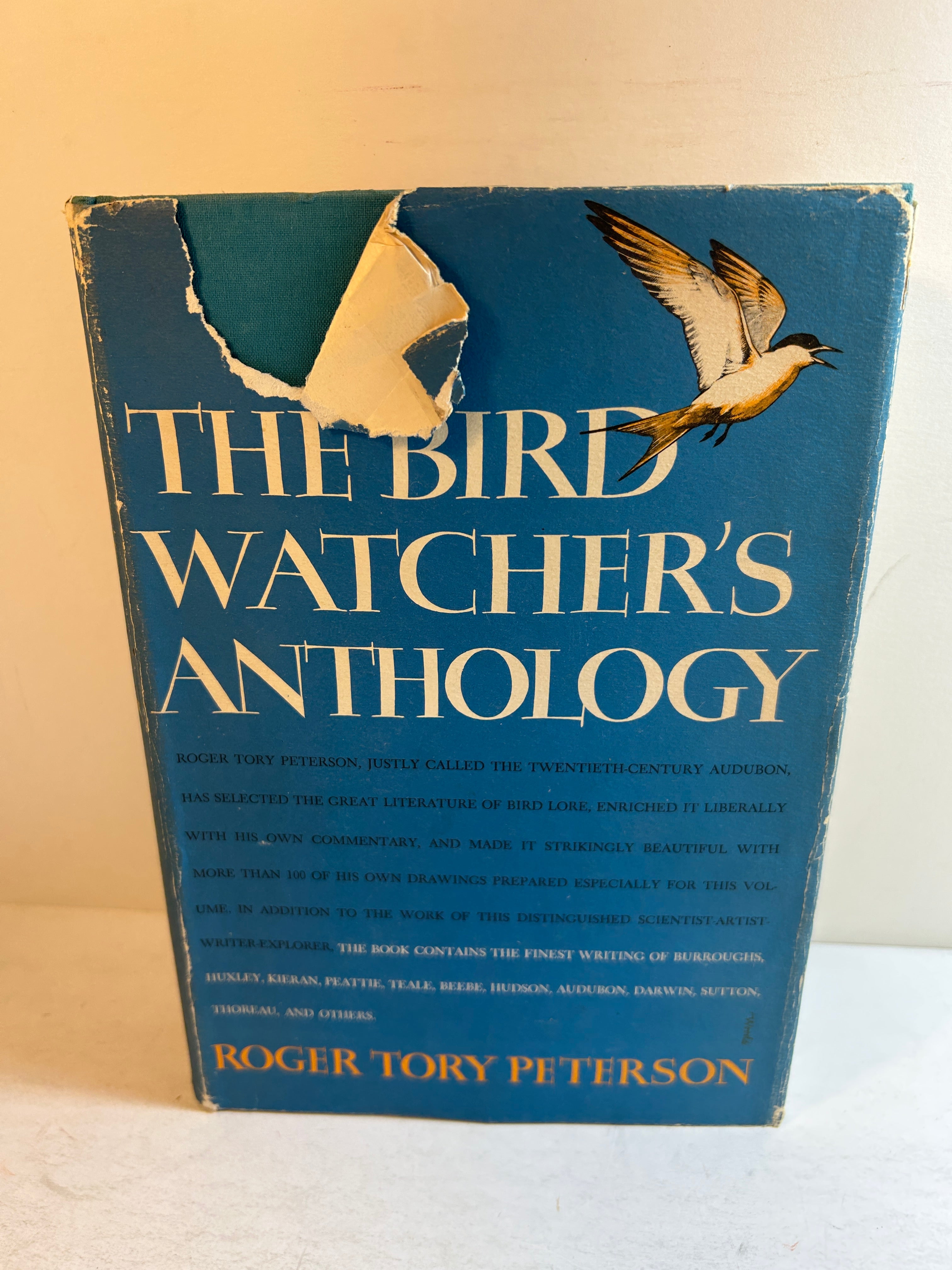 The Bird Watcher's Anthology Roger Tory Peterson Harcourt, Brace & Co 1957 HCDJ