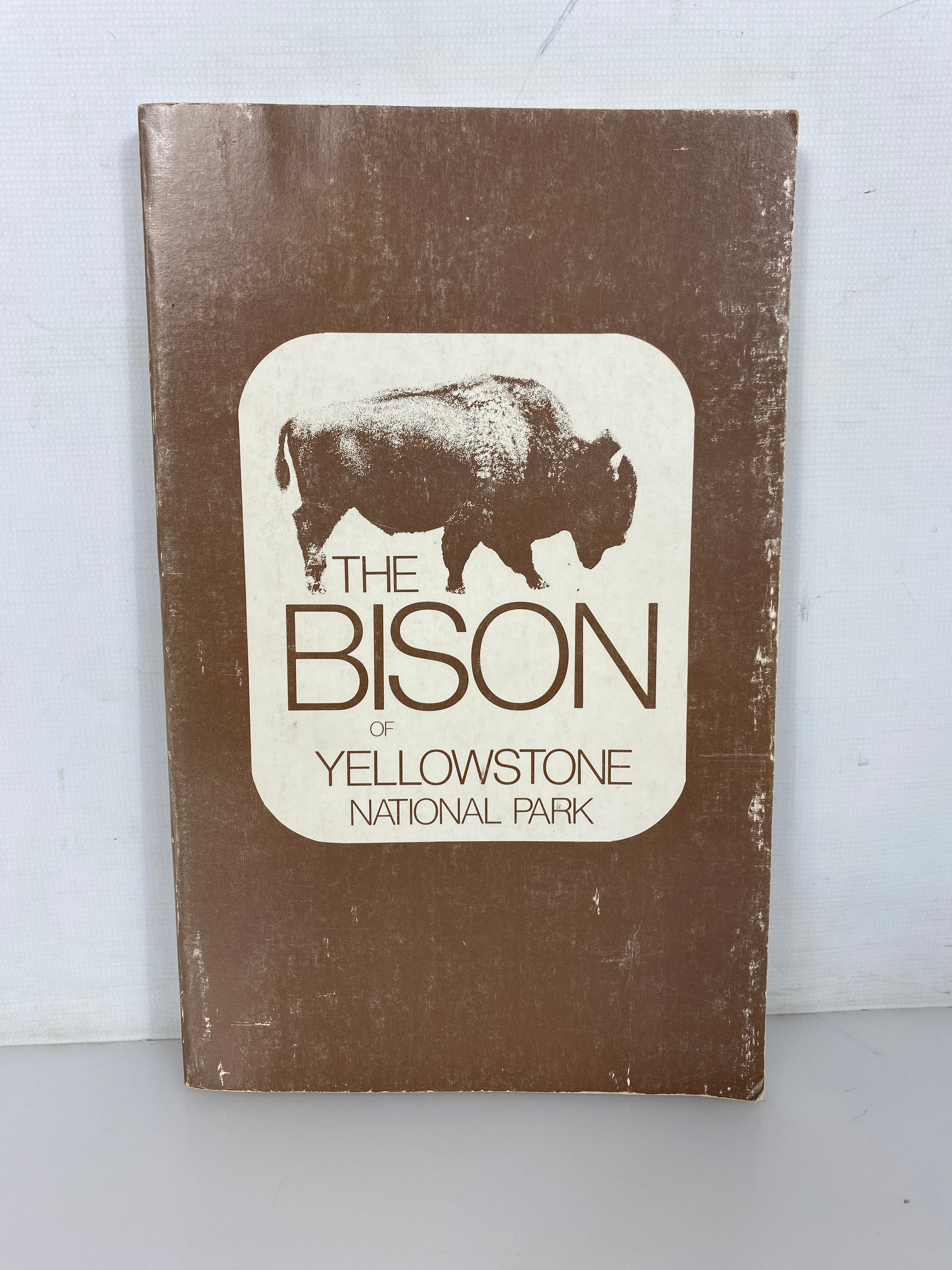 The Bison of Yellowstone Park by Meagher 1973 Vintage SC