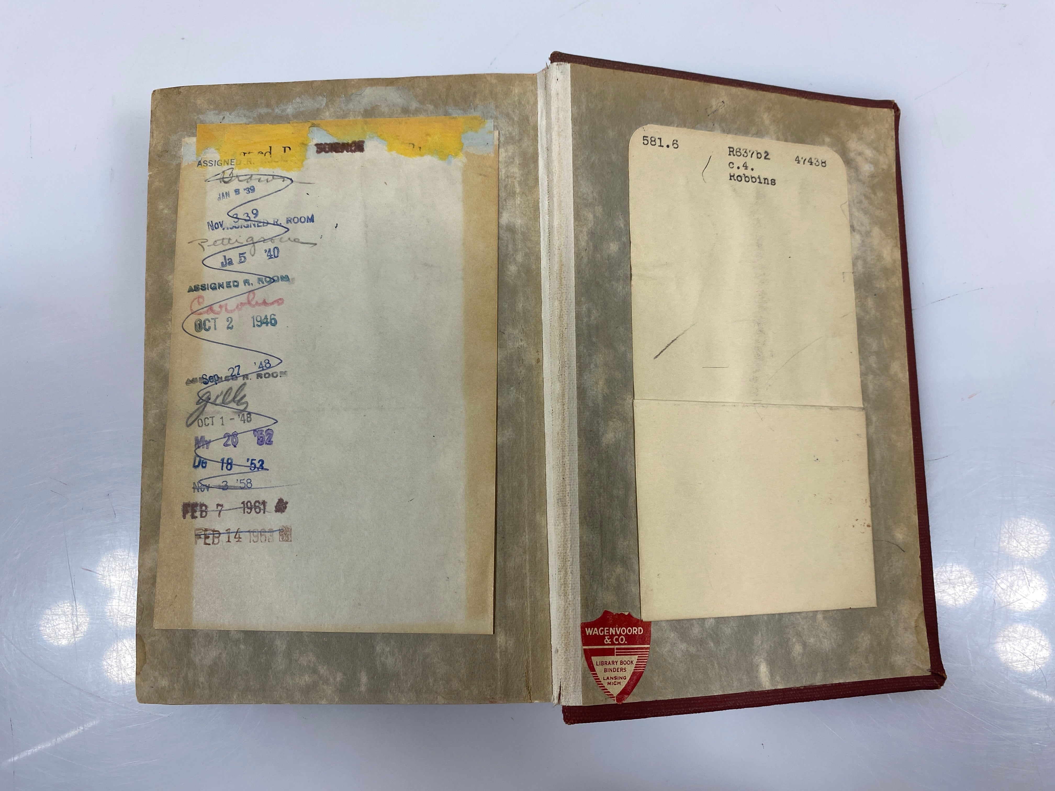 The Botany of Crop Plants by Robbins 2nd Edition 1924 Ex-Library HC