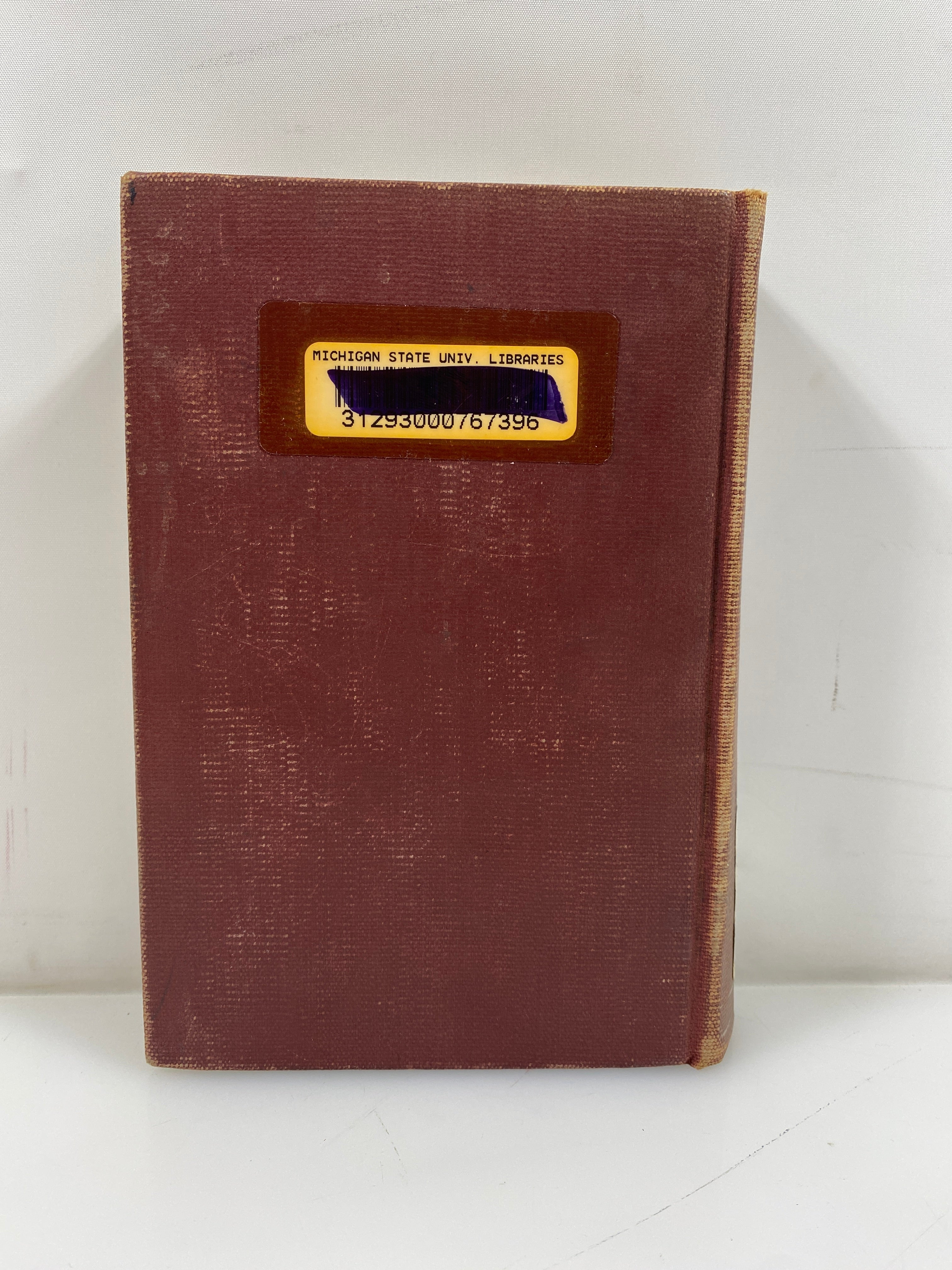 The Botany of Crop Plants by Robbins 2nd Edition 1924 Ex-Library HC