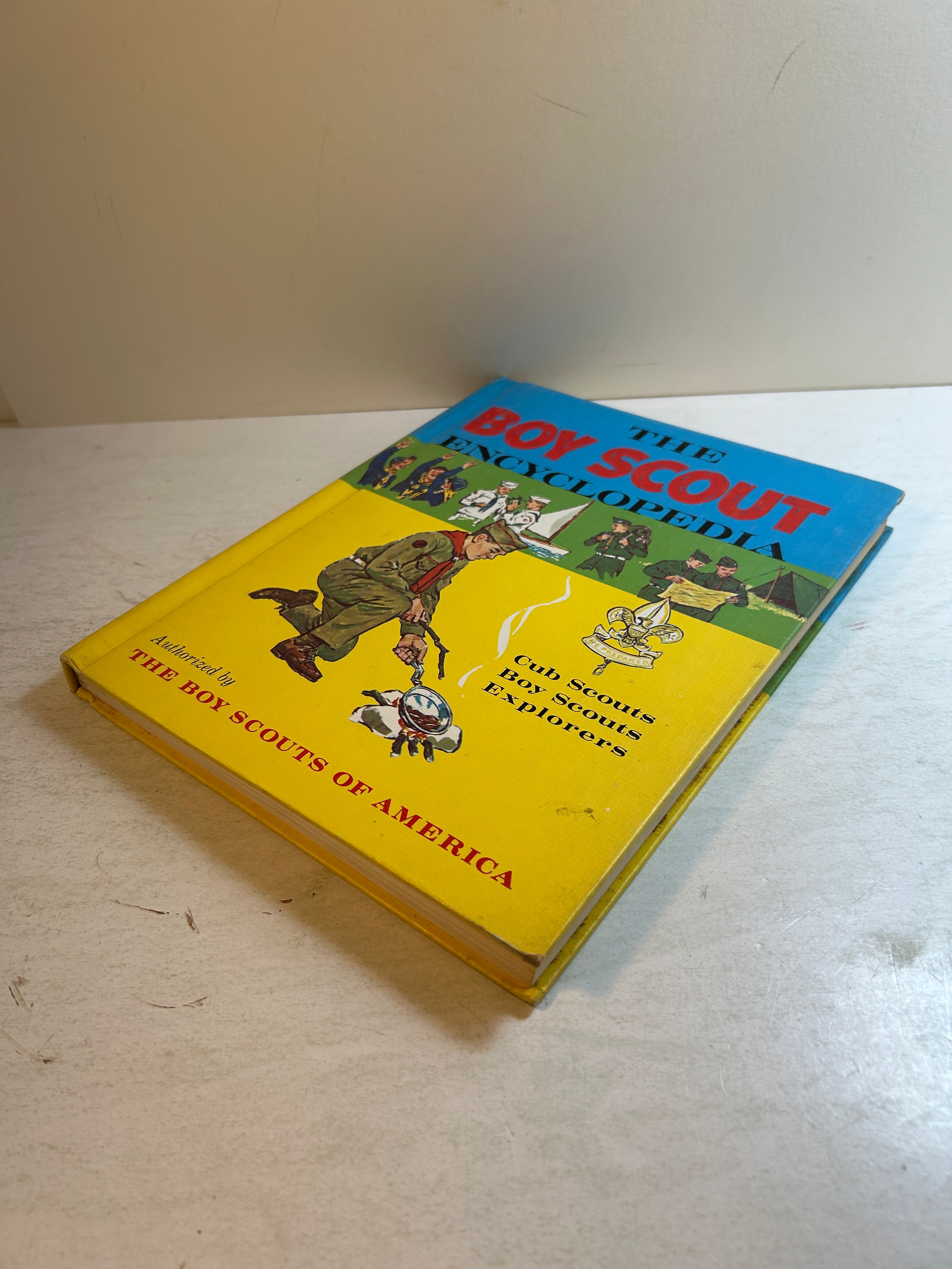 The Boy Scout Encyclopedia Bruce Grant Rand McNally 6th Print 1965 HC