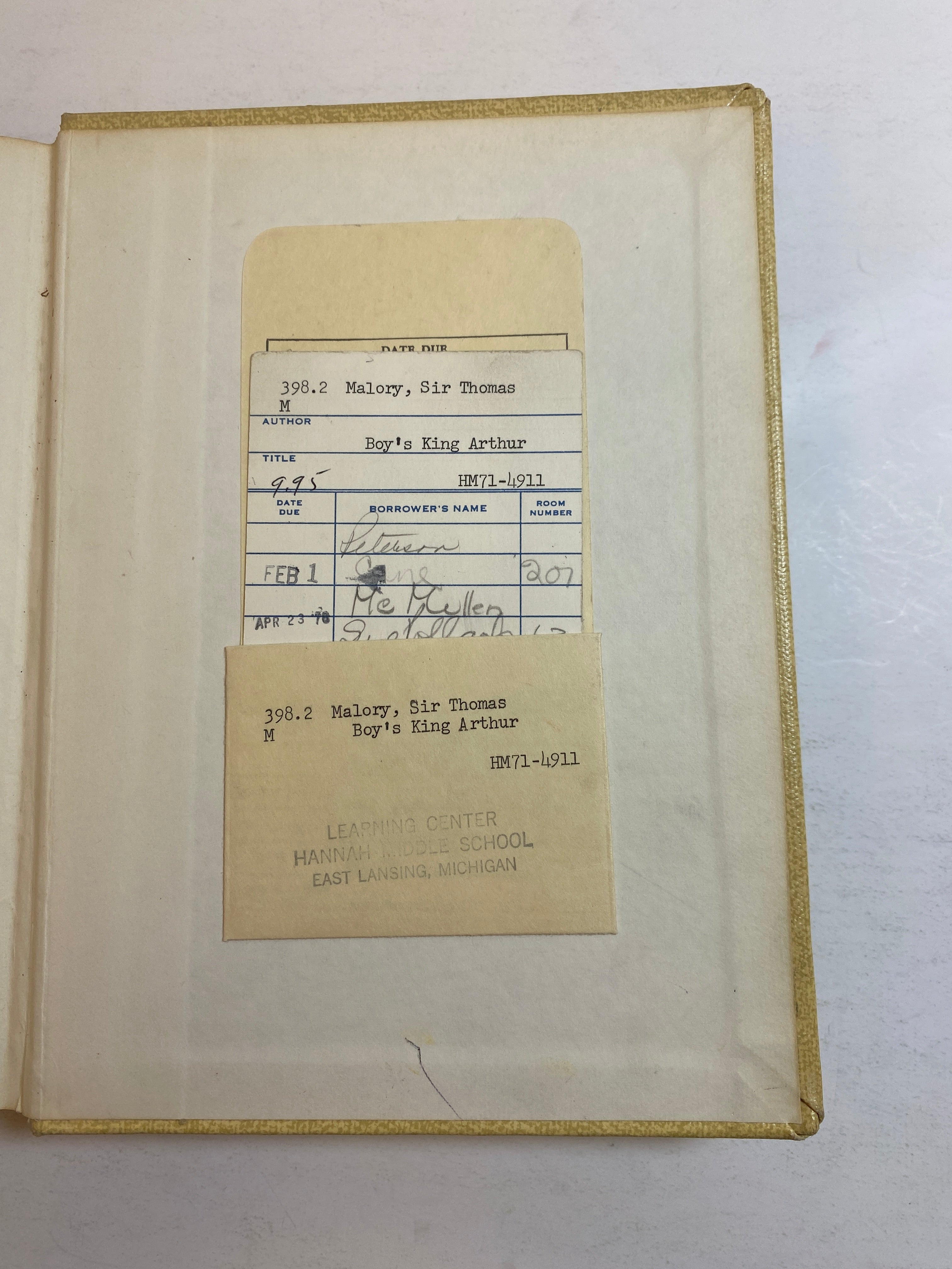 The Boy's King Arthur 1952 Scribner HC