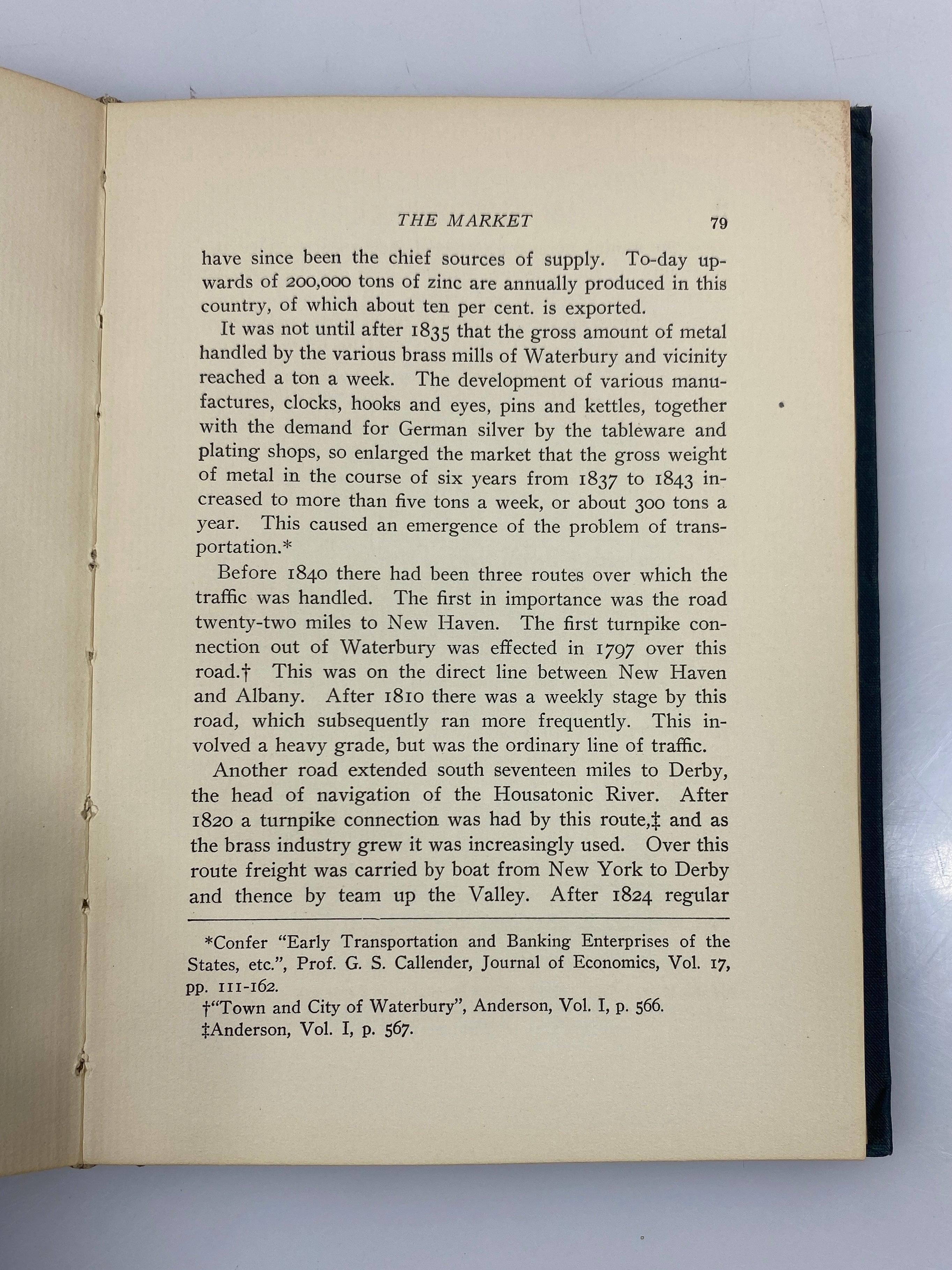 The Brass Industry in Connecticut Lathrop 1909 HC