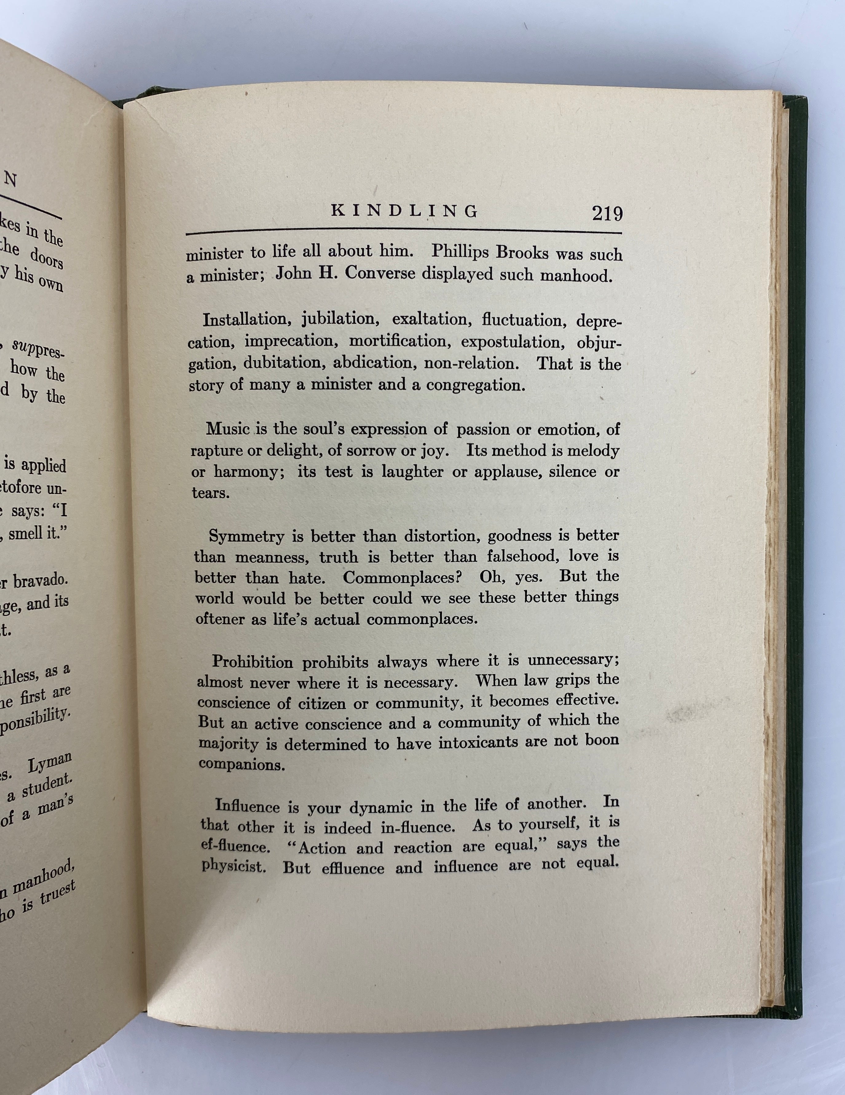 The Broader Vision by Richard Sill Holmes 1913 Rare Antique HC