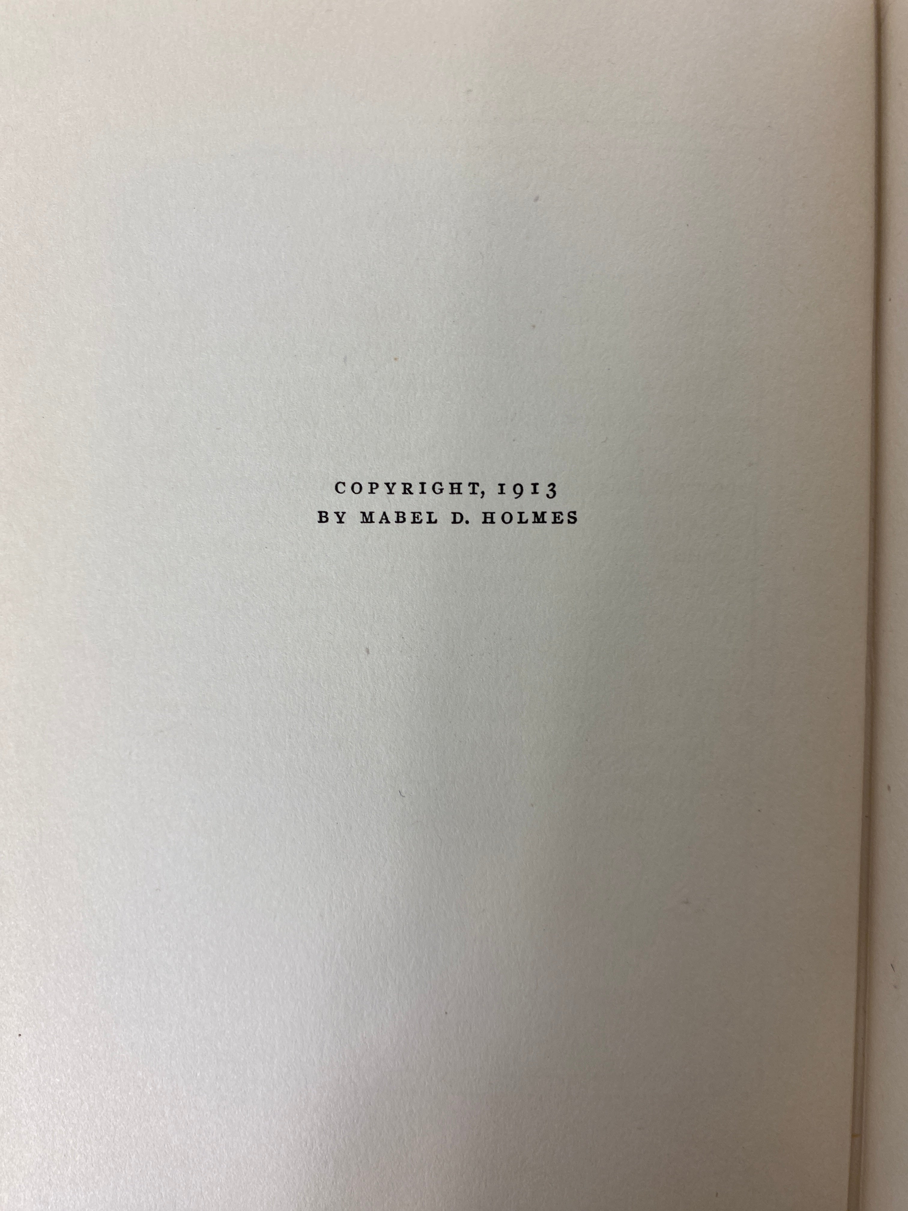The Broader Vision by Richard Sill Holmes 1913 Rare Antique HC