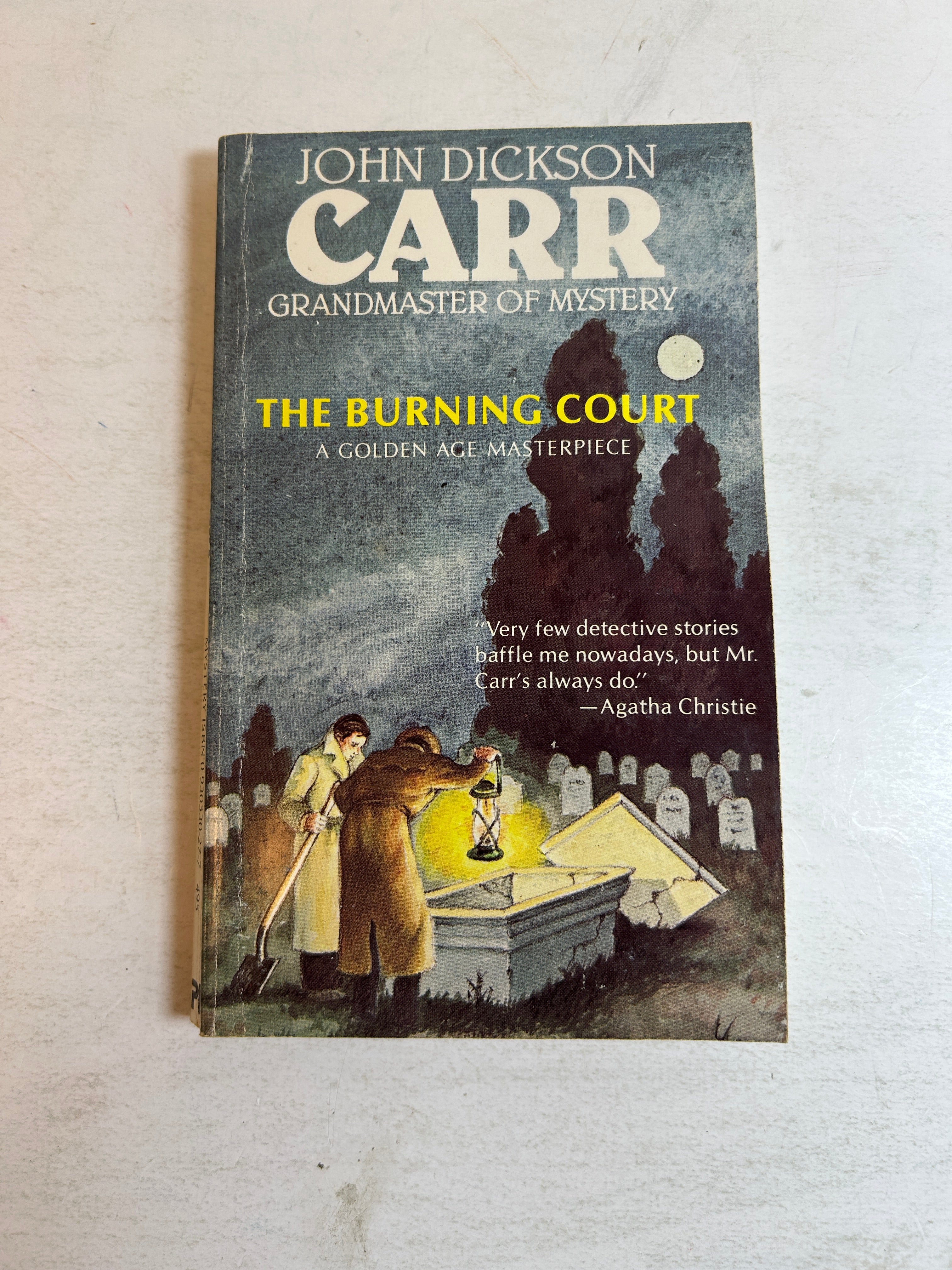 The Burning Court by John Dickson Carr 1985 International Polygonics SC