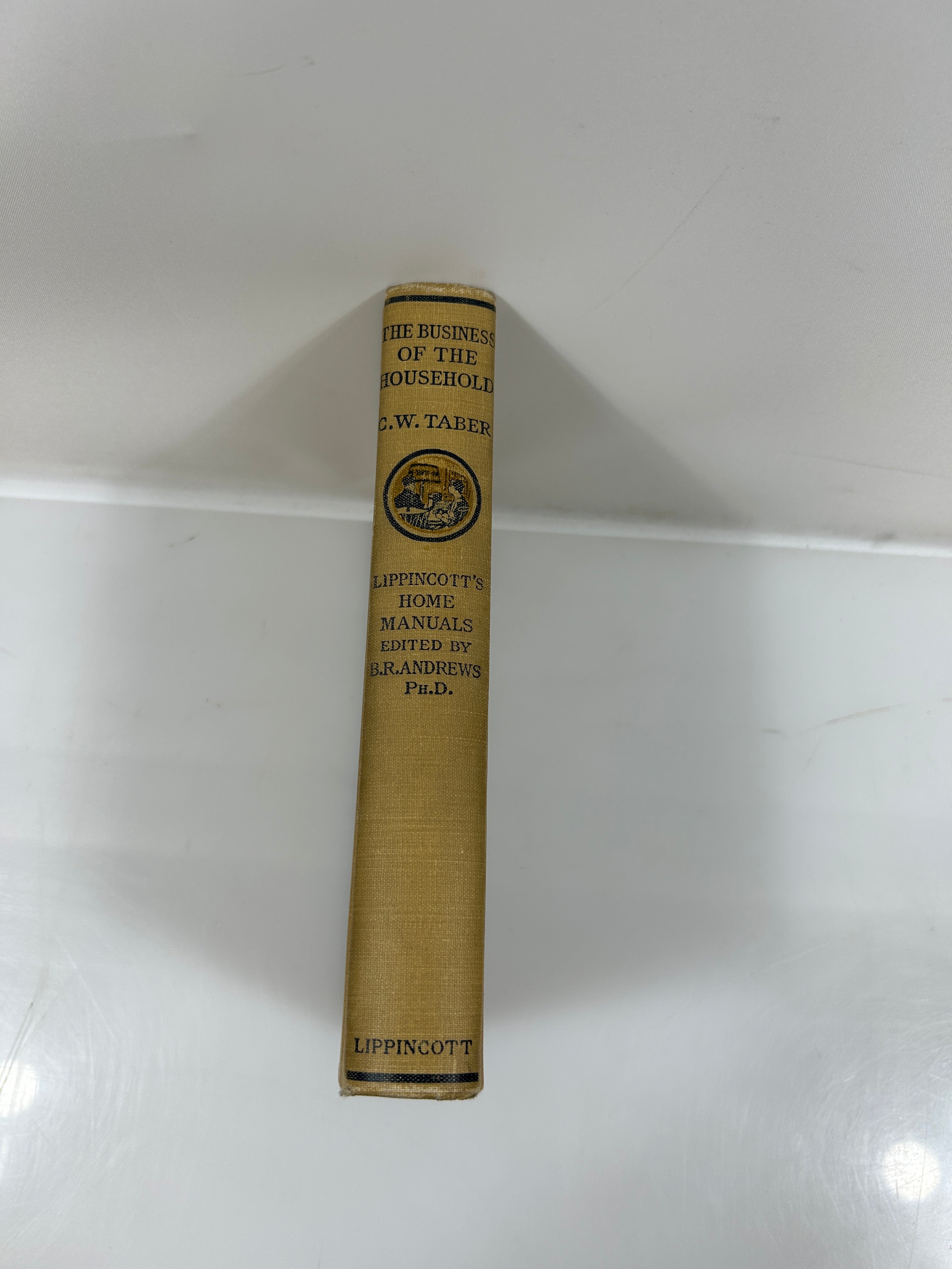 The Business of the Household by Taber 1918 Antique Lippincott's Home Manual HC