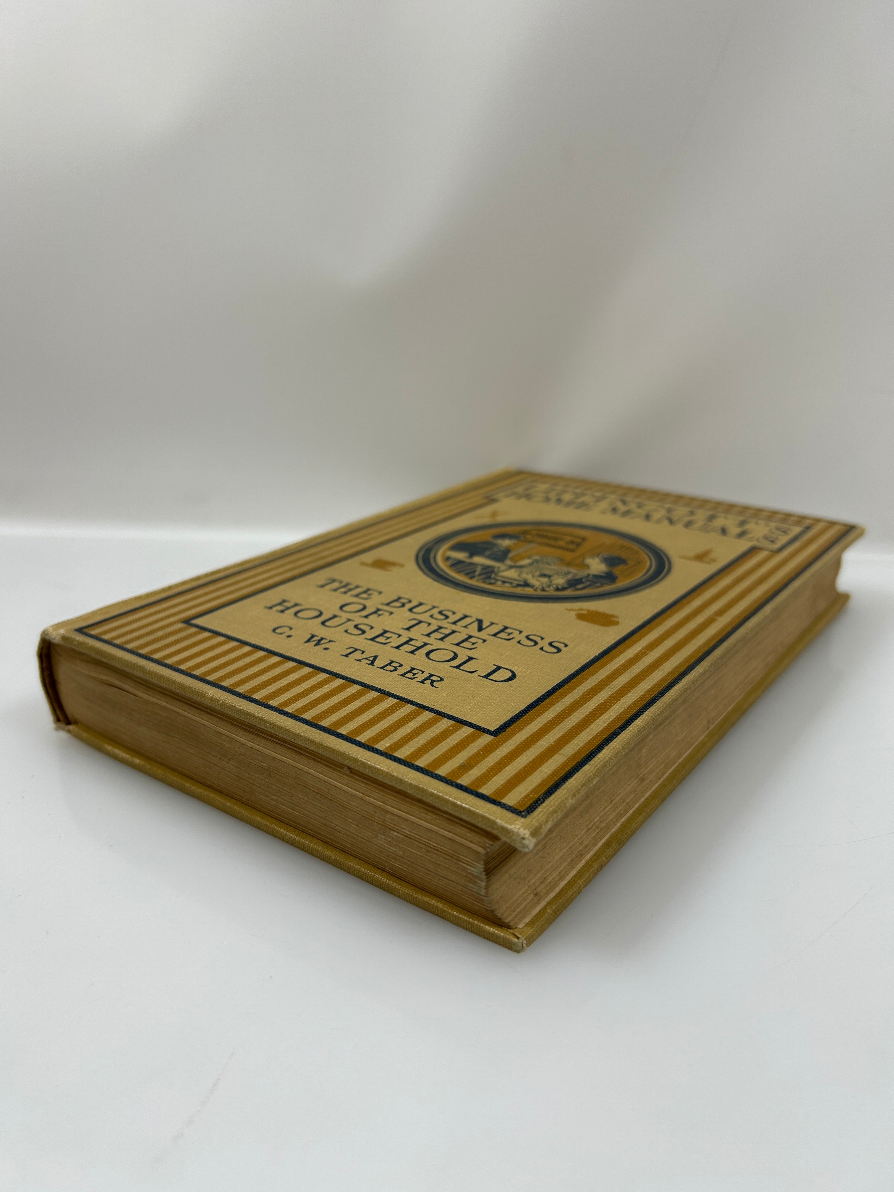 The Business of the Household by Taber 1918 Antique Lippincott's Home Manual HC