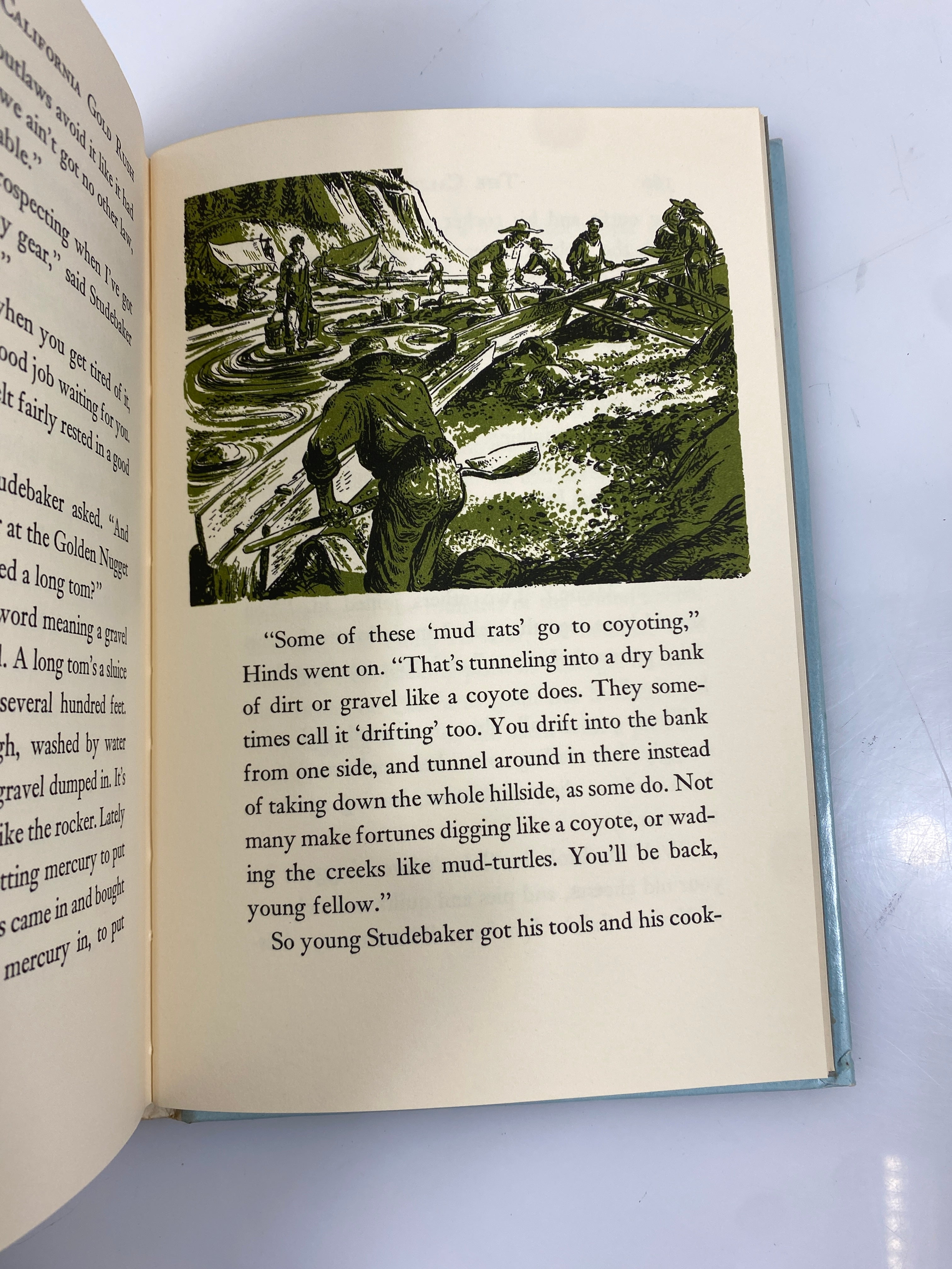 The California Gold Rush May McNeer Random House 1950 HC