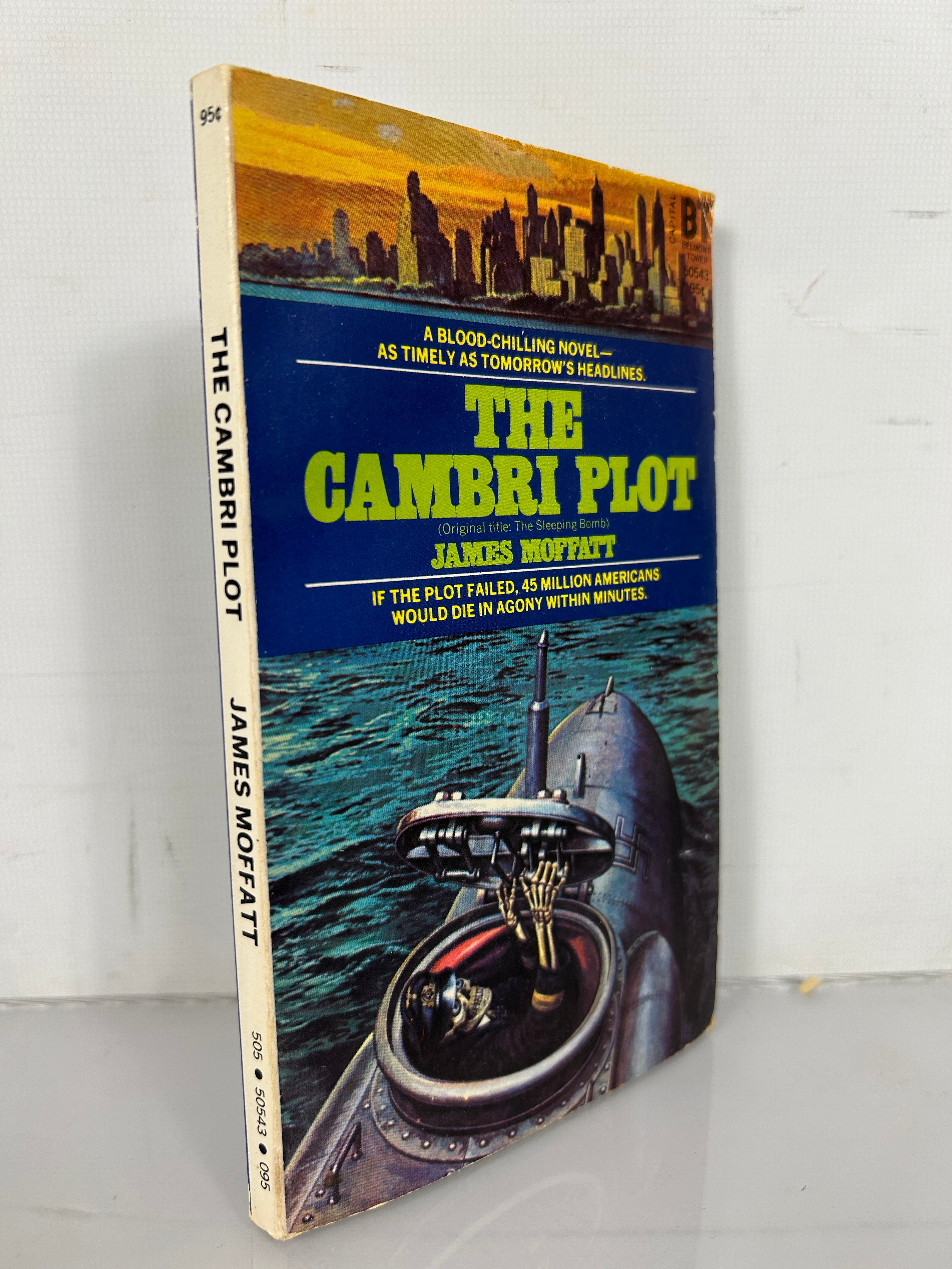 The Cambri Plot 1973 James Moffatt Science Fiction (The Sleeping Bomb) SC