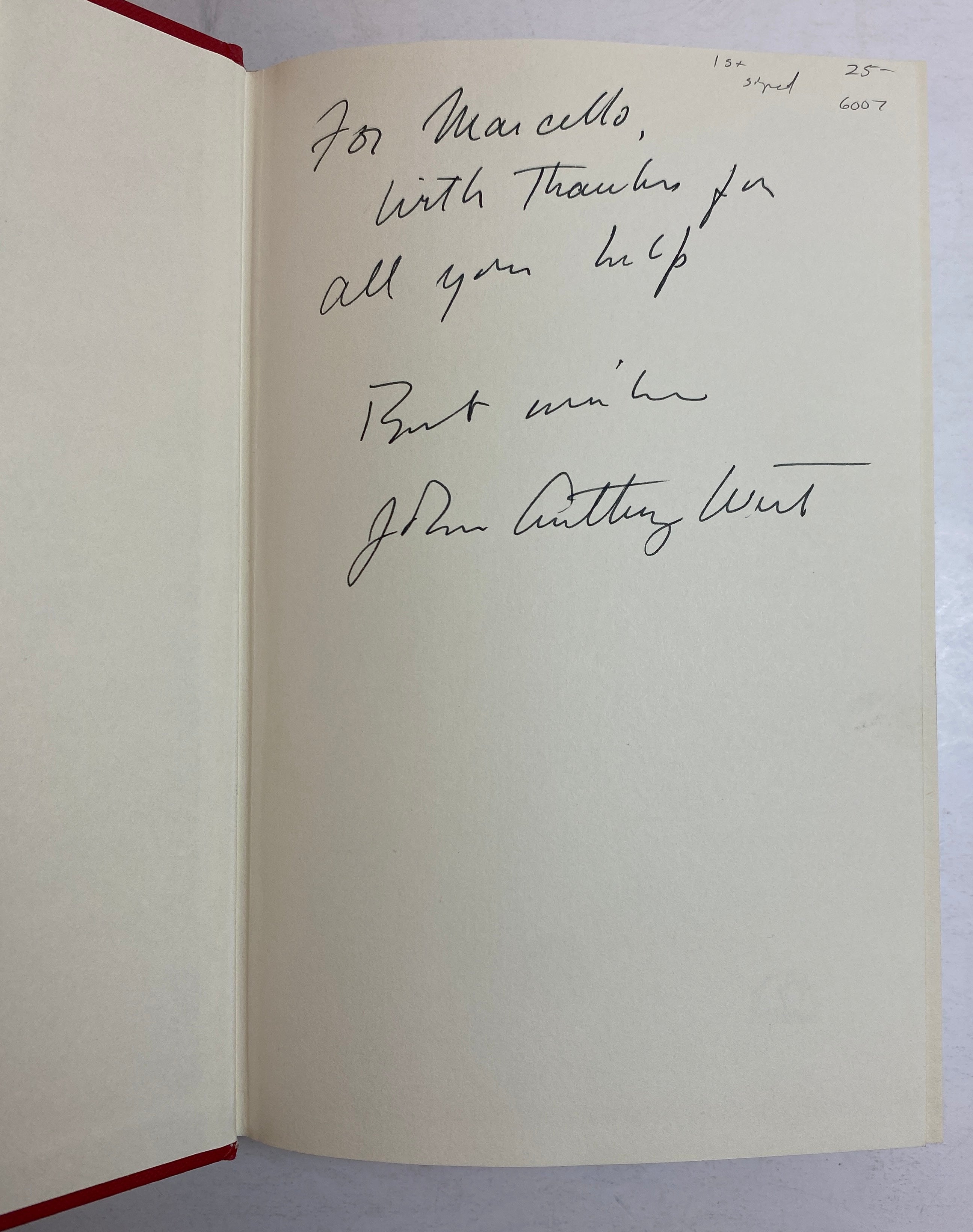 The Case for Astrology John Anthony West 1991 Signed First Printing HC DJ