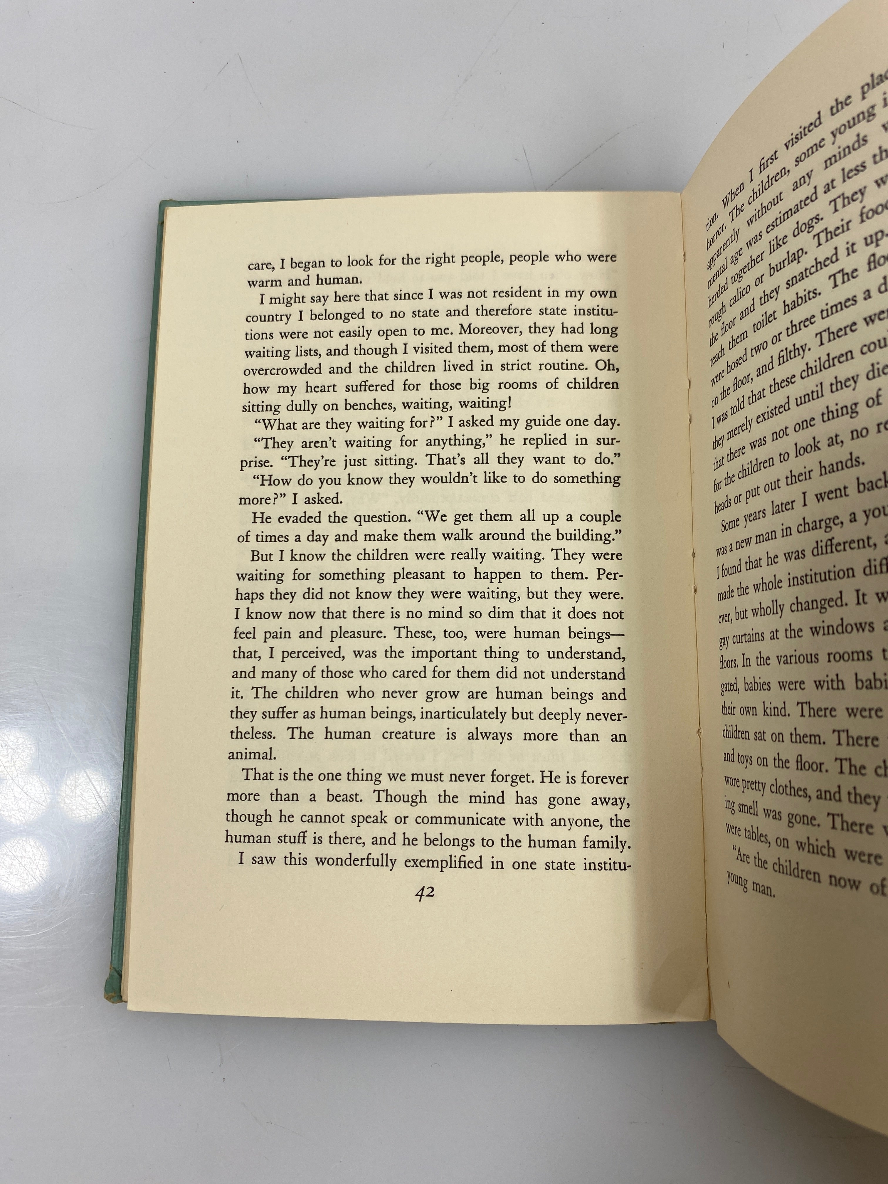 The Child Who Never Grew Up by Buck Ex-library 1950 HC