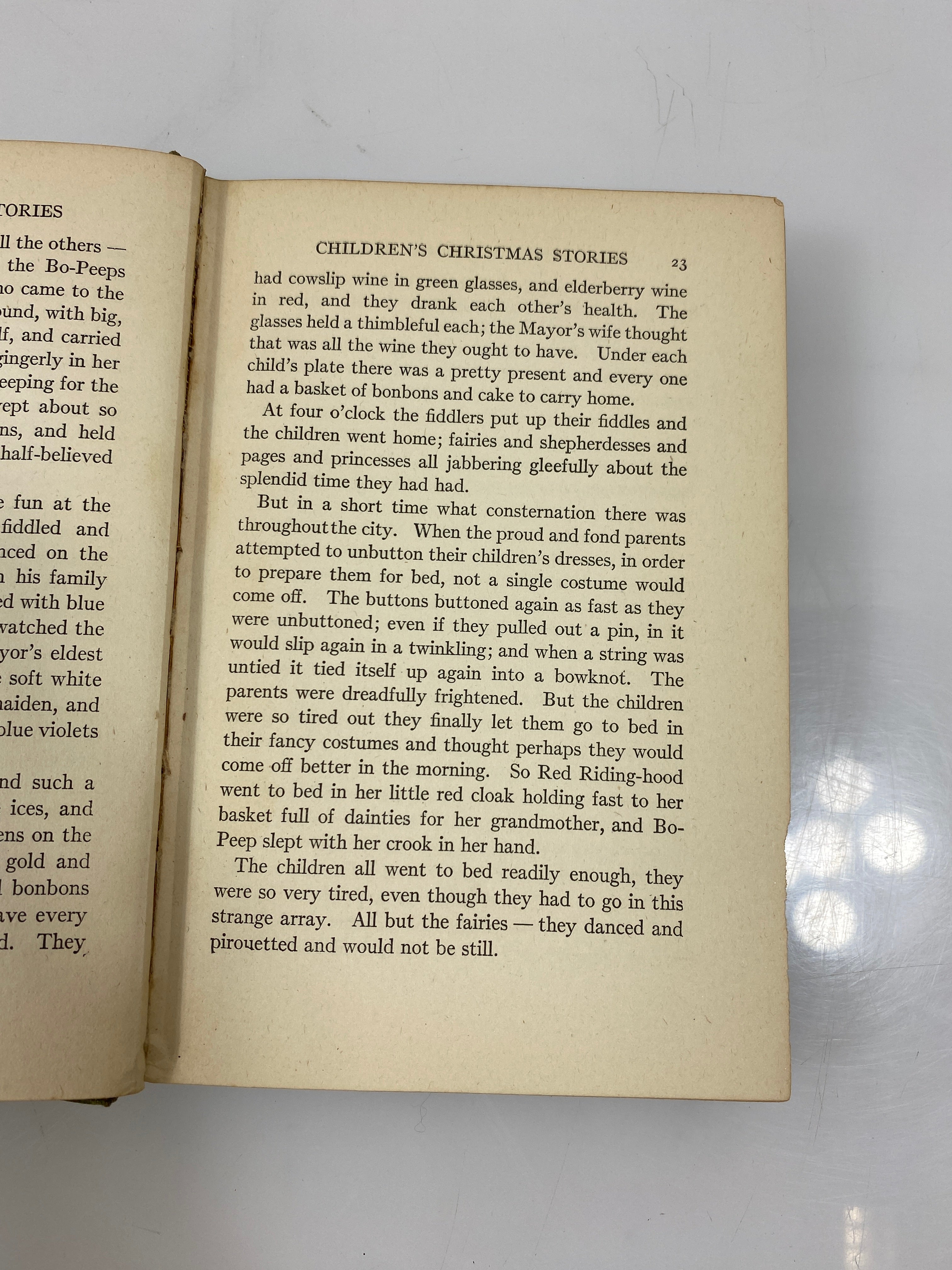 The Children's Book of Christmas Stories by Dickinson/Skinner 1921 HC