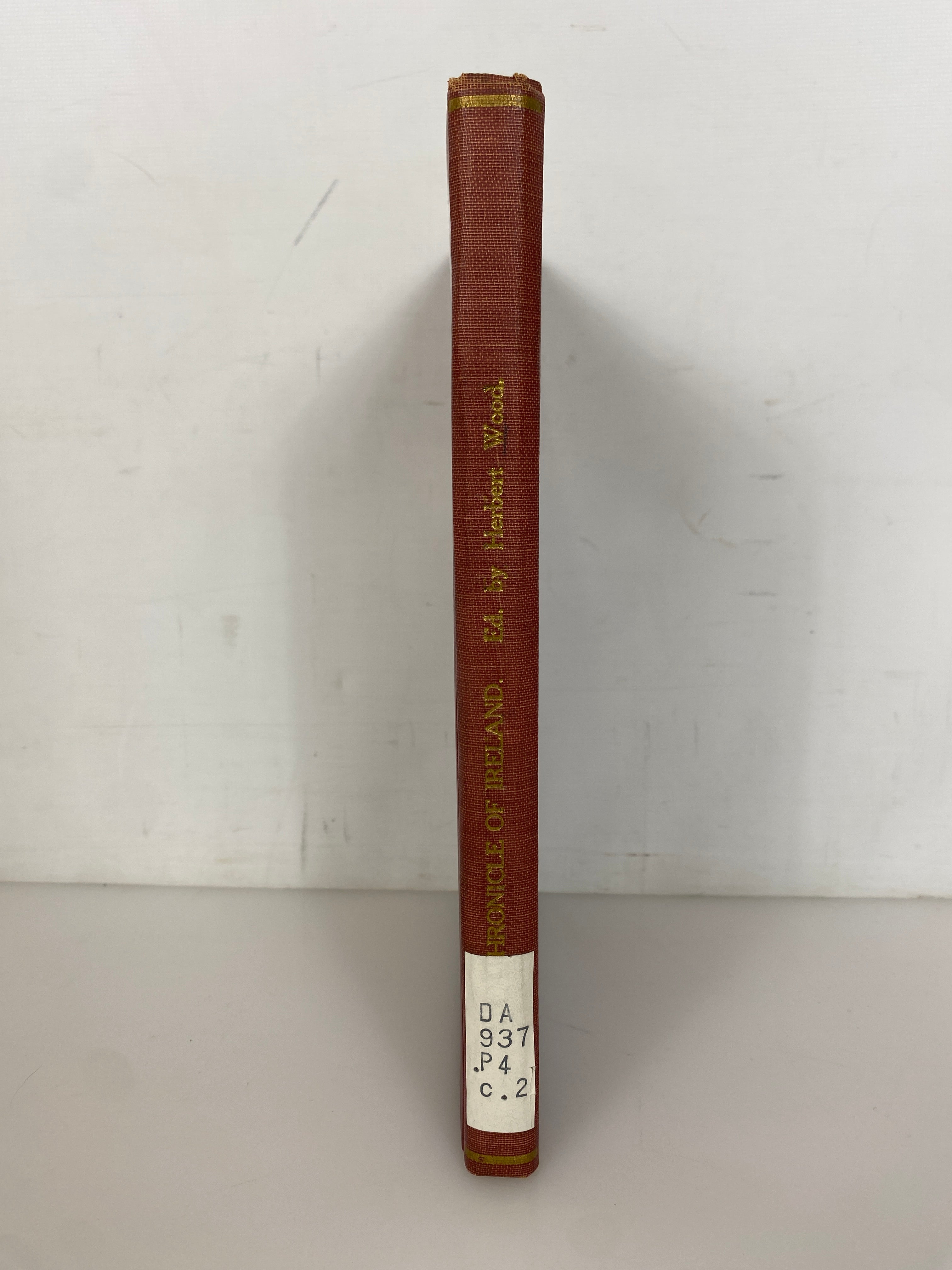 The Chronicle of Ireland 1584-1608 by James Perrott 1933 Ex-Library HC